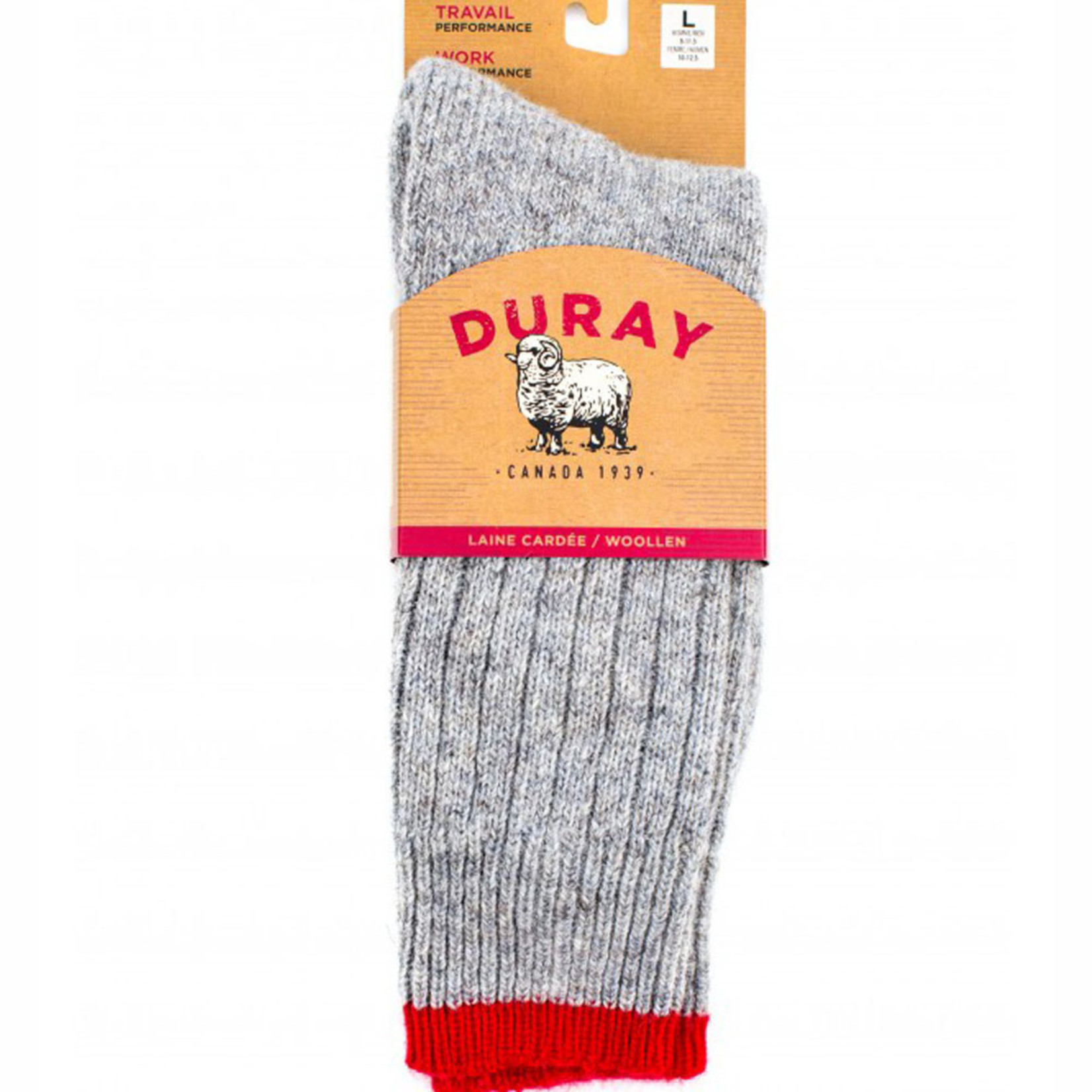 DURAY BAS DE TRAVAIL ROBUSTE 70% LAINE