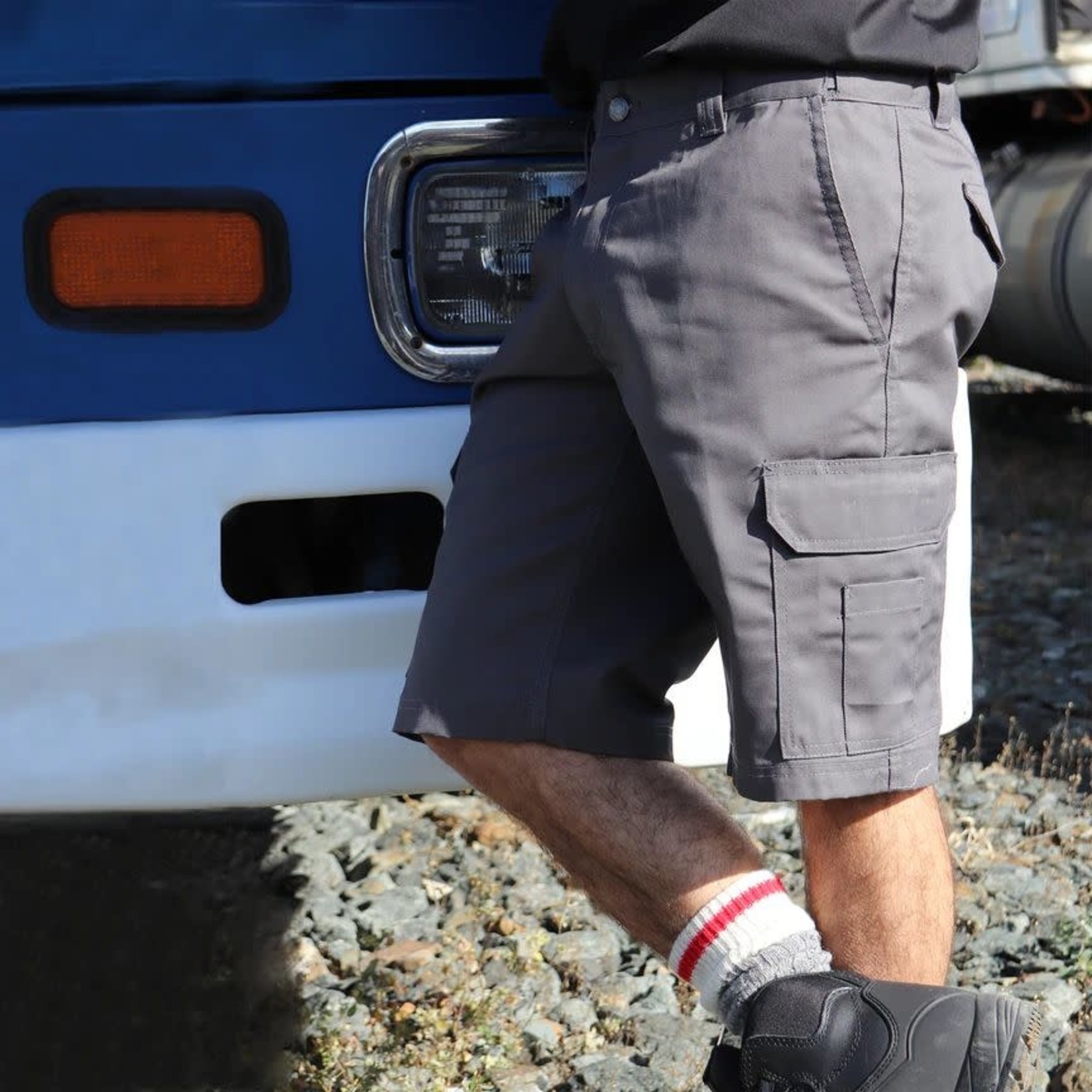 GATT'S BERMUDAS DE TRAVAIL CARGO TAILLE FLEXIBLE MODÈLE MRB-011S