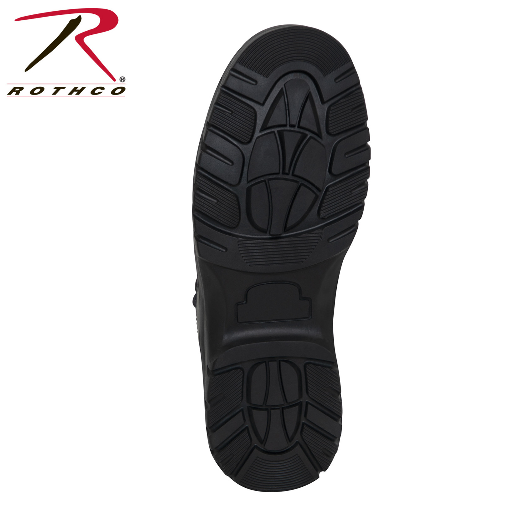 ROTHCO BOTTES TACTIQUES 8" FERMETURE ÉCLAIRE LATÉRALE