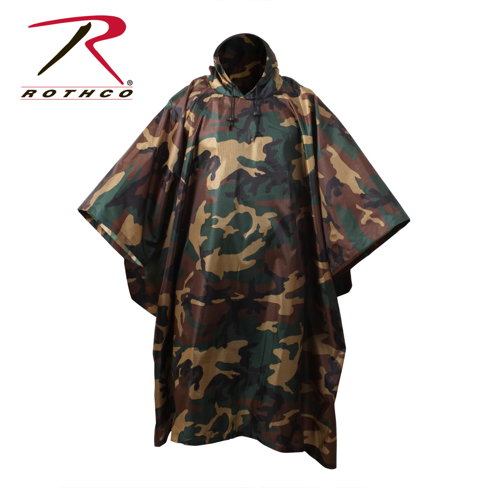 ROTHCO PONCHO "RIP-STOP" TYPE MILITAIRE G.I.