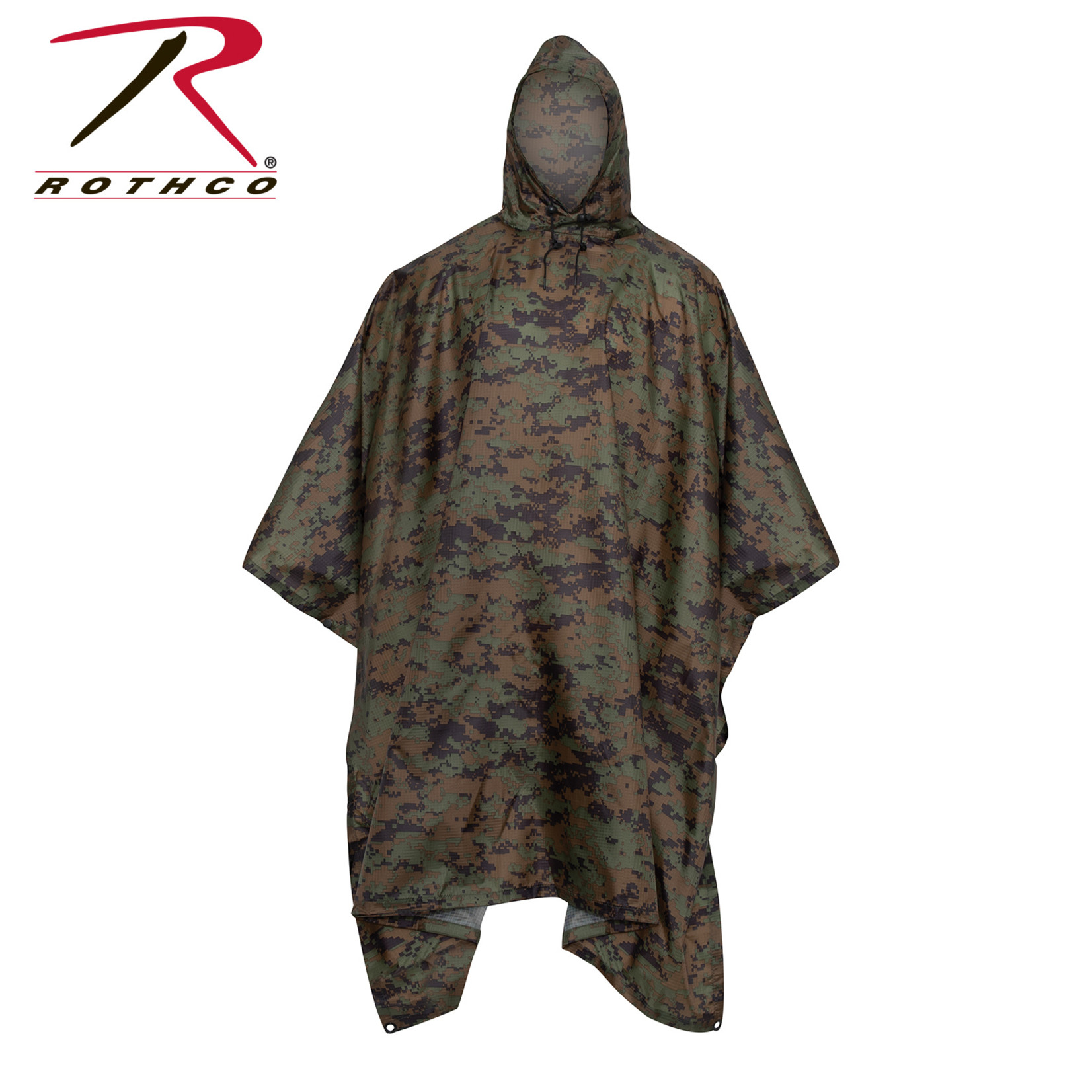 ROTHCO PONCHO "RIP-STOP" TYPE MILITAIRE G.I.