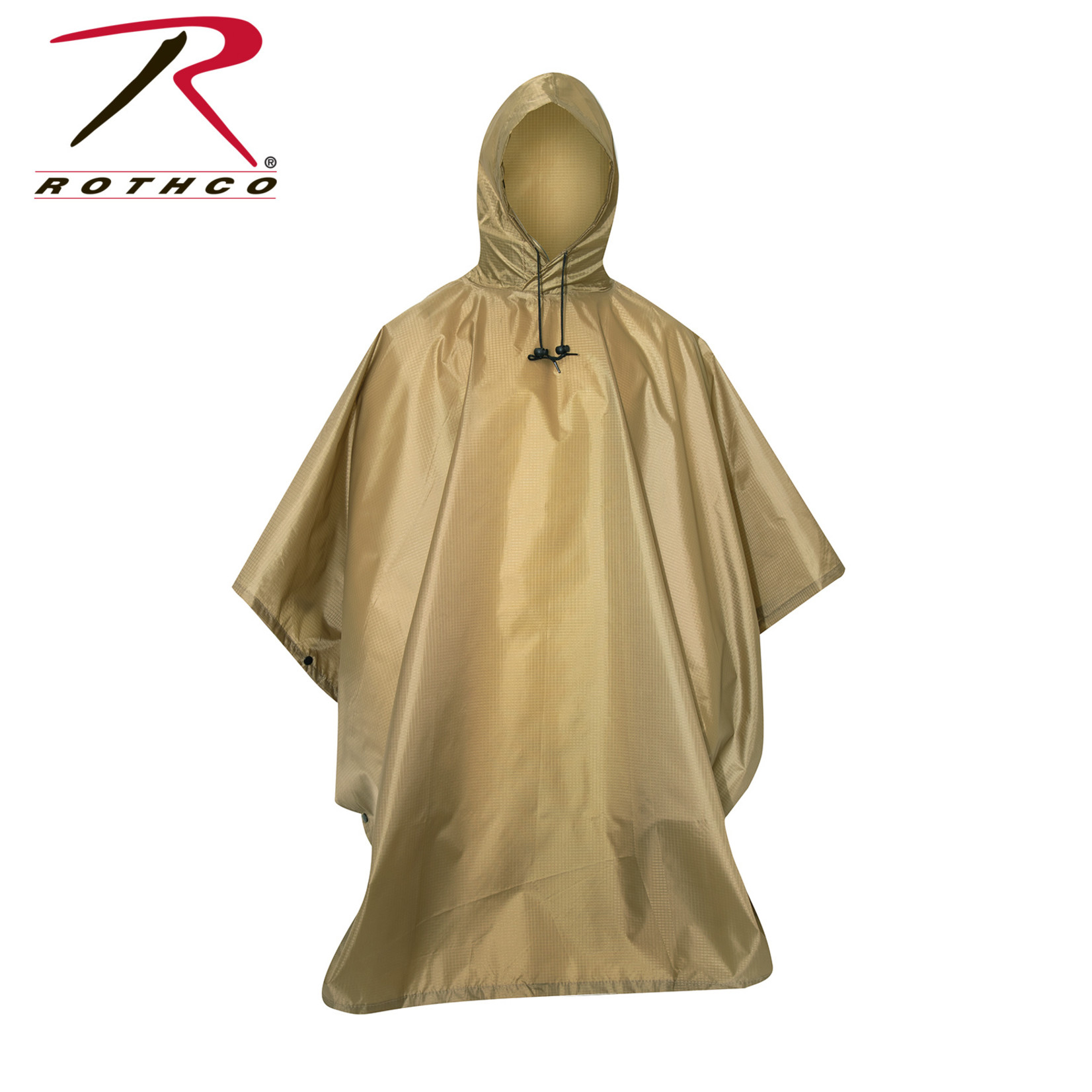 ROTHCO PONCHO "RIP-STOP" TYPE MILITAIRE G.I.