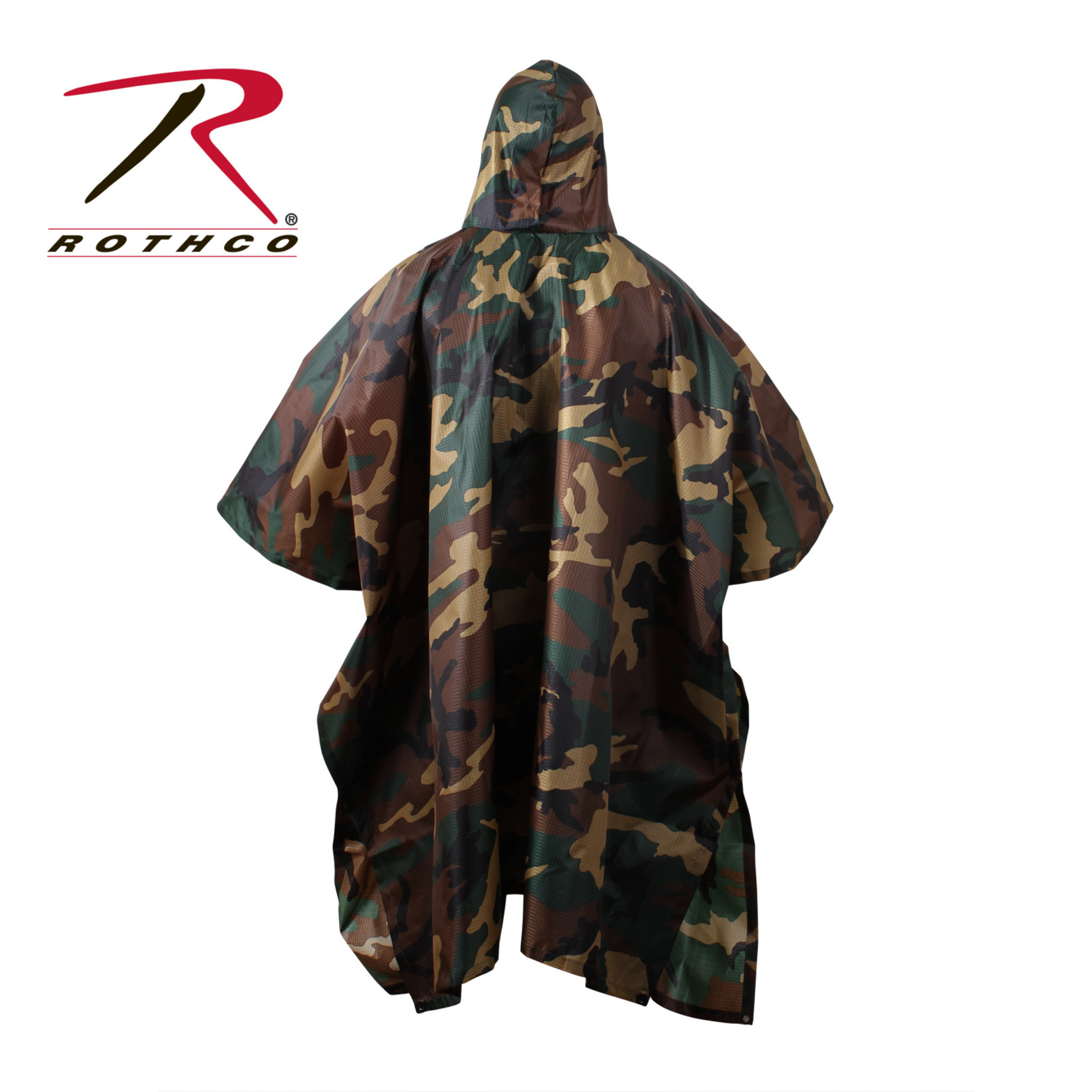 ROTHCO PONCHO "RIP-STOP" TYPE MILITAIRE G.I.
