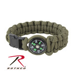 ROTHCO BRACELET EN PARACORDE AVEC BOUSSOLE
