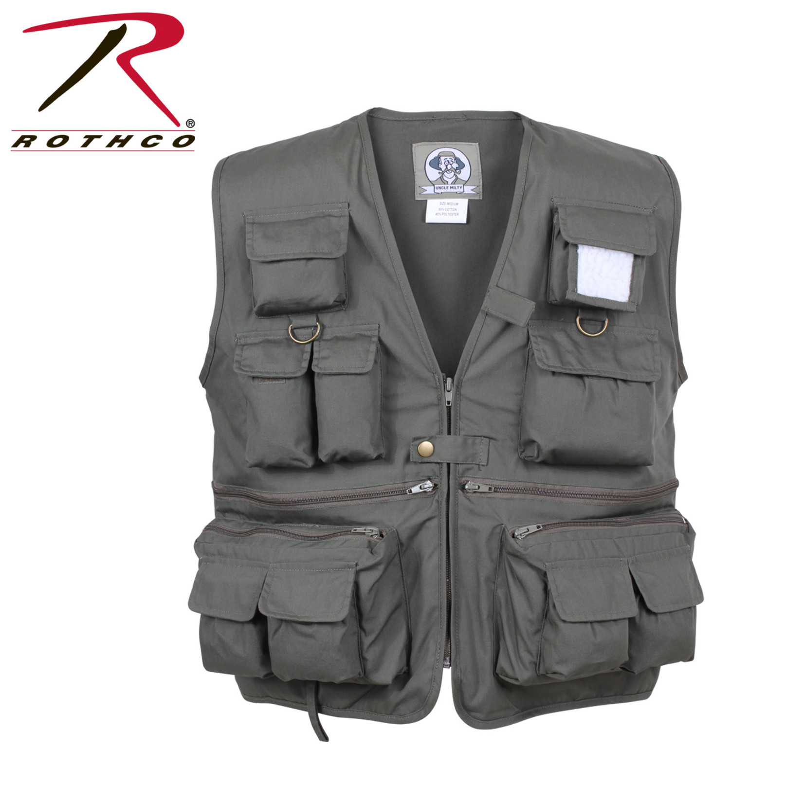 ROTHCO VESTE DE VOYAGE ONCLE MILTY OLIVE
