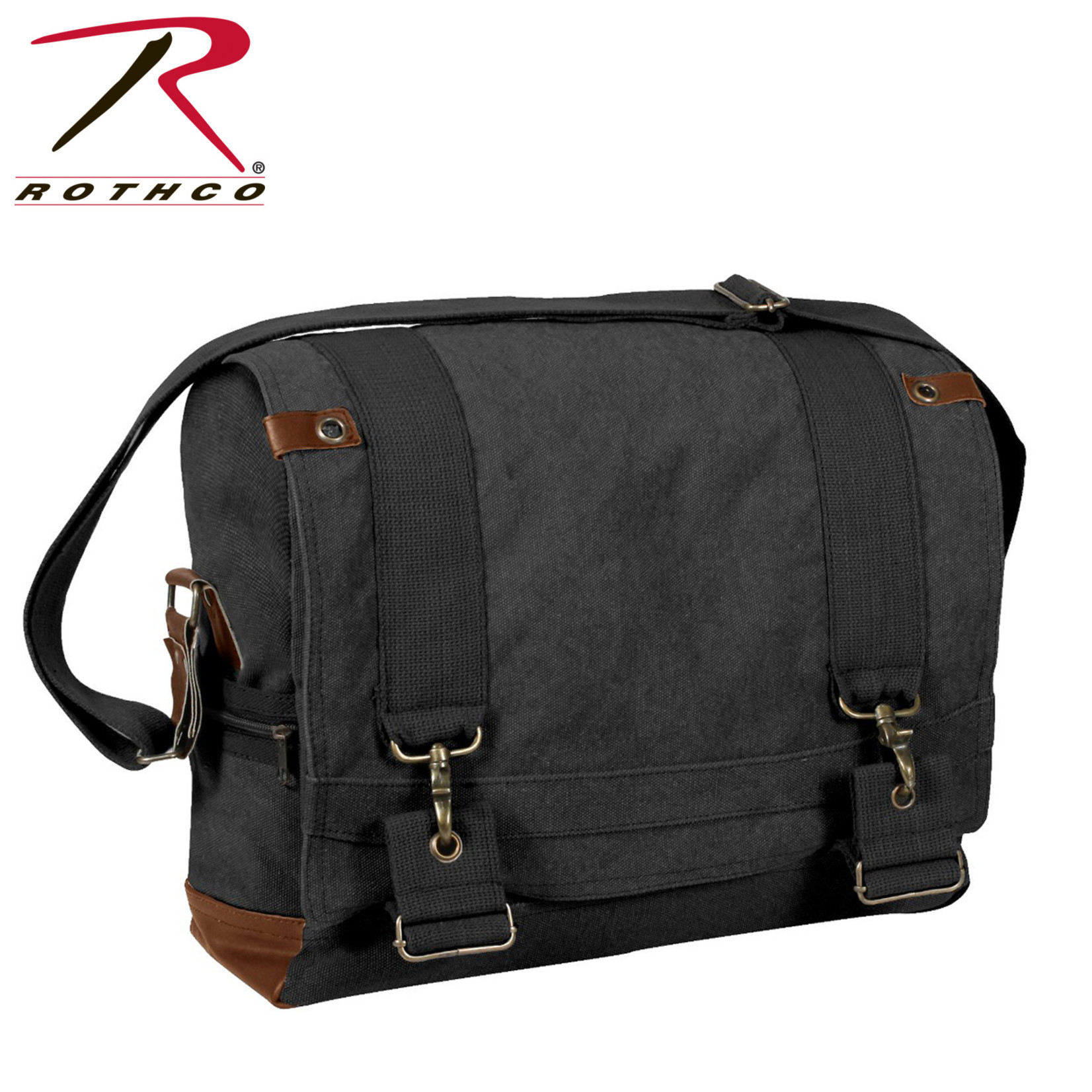 ROTHCO SAC EN CANVAS DE MESSAGER POUR PILOTE DE B-15 - VINTAGE