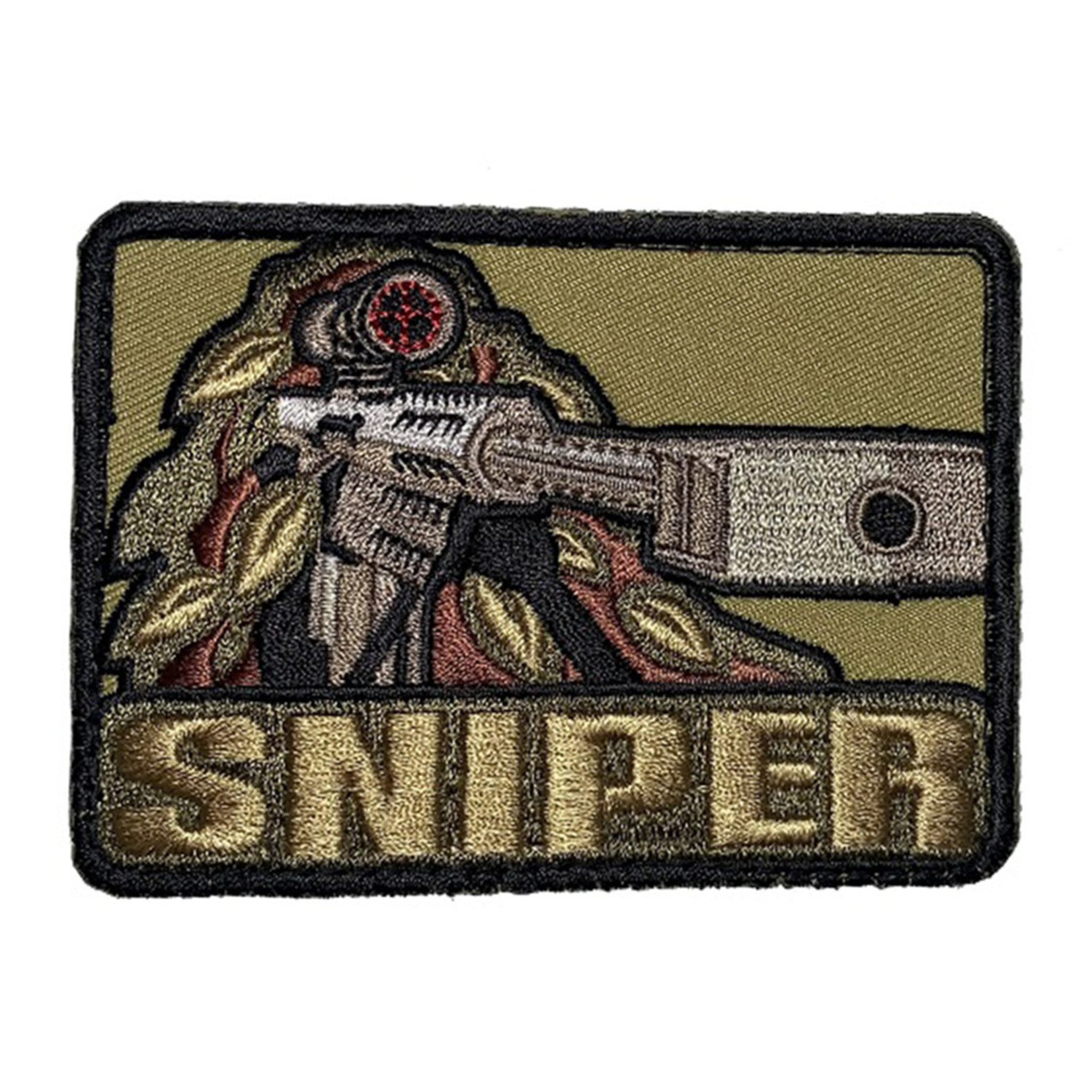 ÉCUSSON BRODÉ ET VELCRO SNIPER