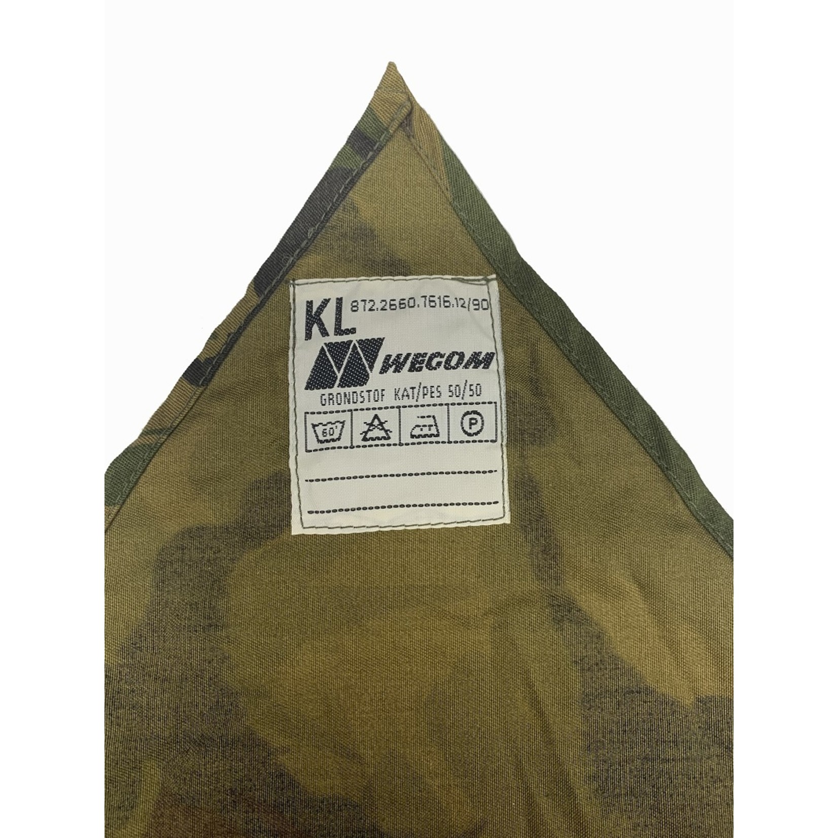 FOULARD HOLLANDAIS CAMO VERT À VELCRO