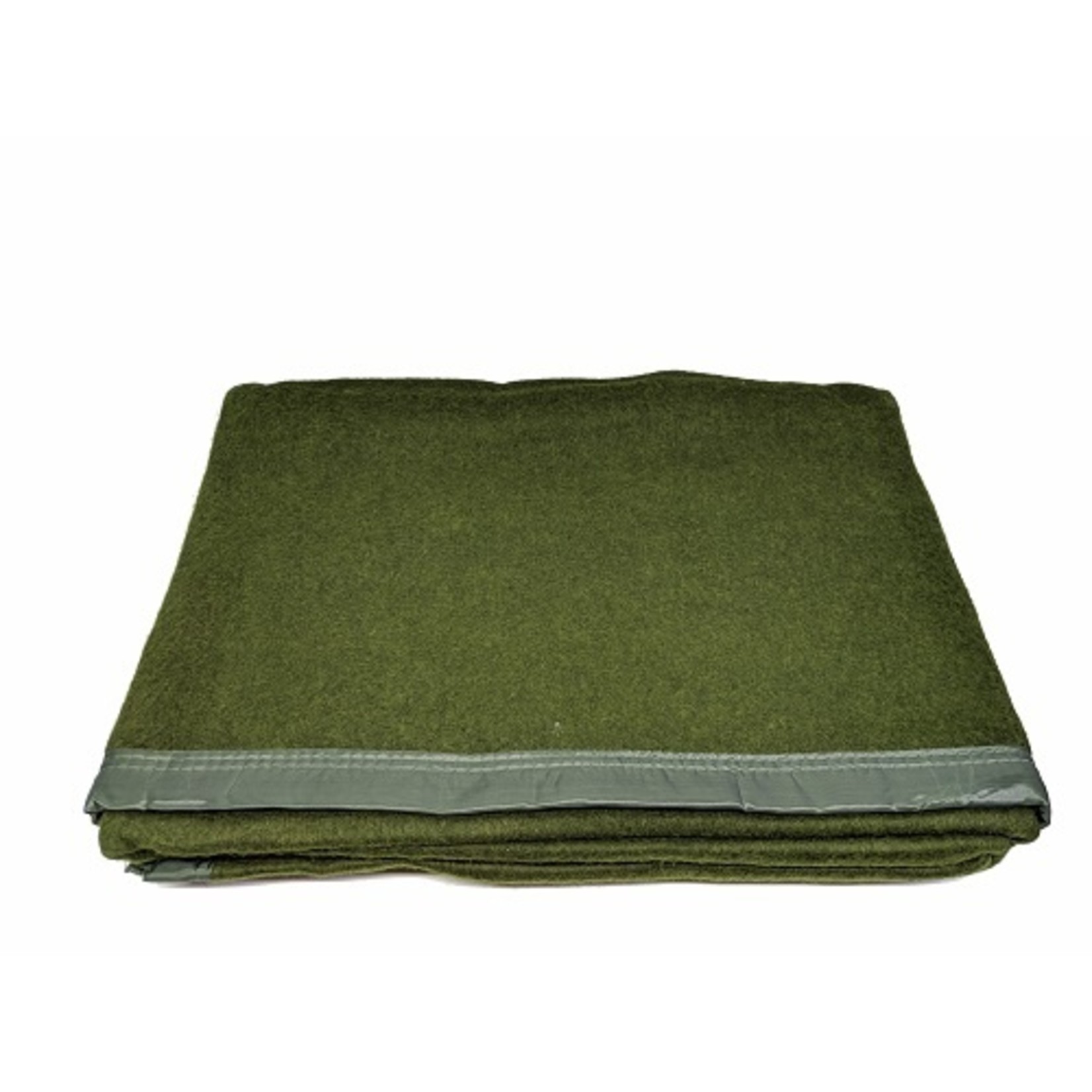 COUVERTURE DE LAINE VERTE NEUVE