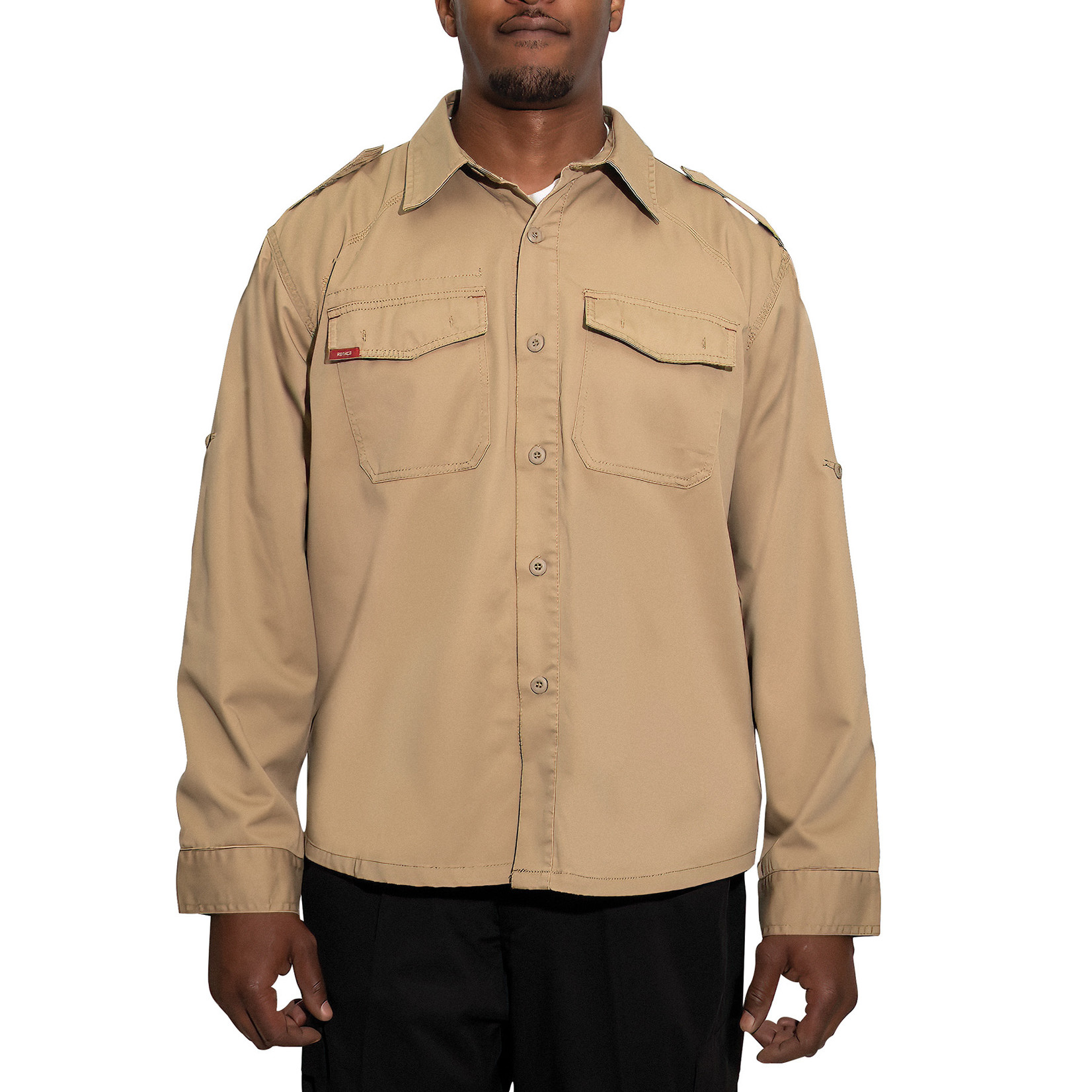 CHEMISE MILITAIRE AMÉRICAINE DE STYLE CLASSIQUE