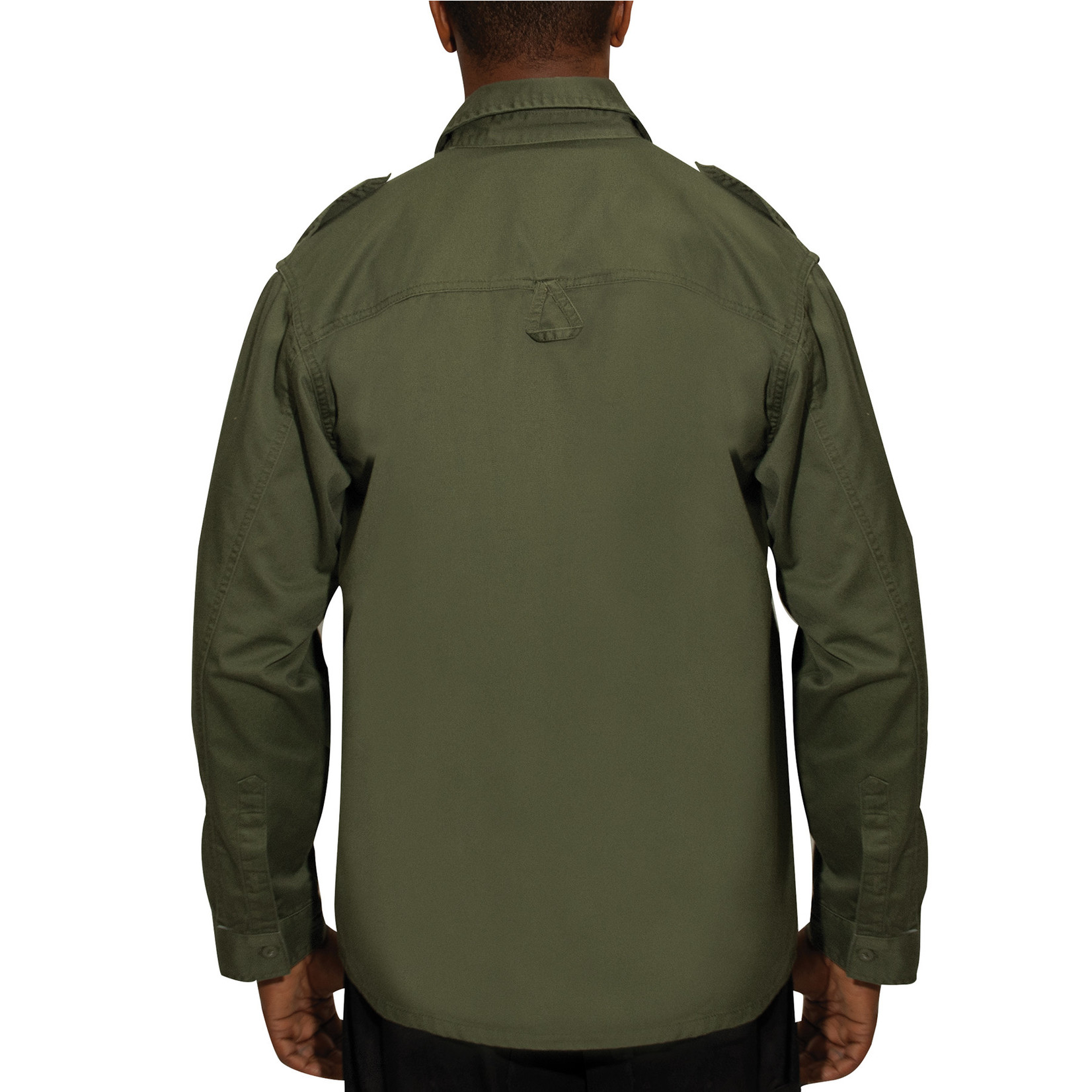 CHEMISE MILITAIRE AMÉRICAINE DE STYLE CLASSIQUE