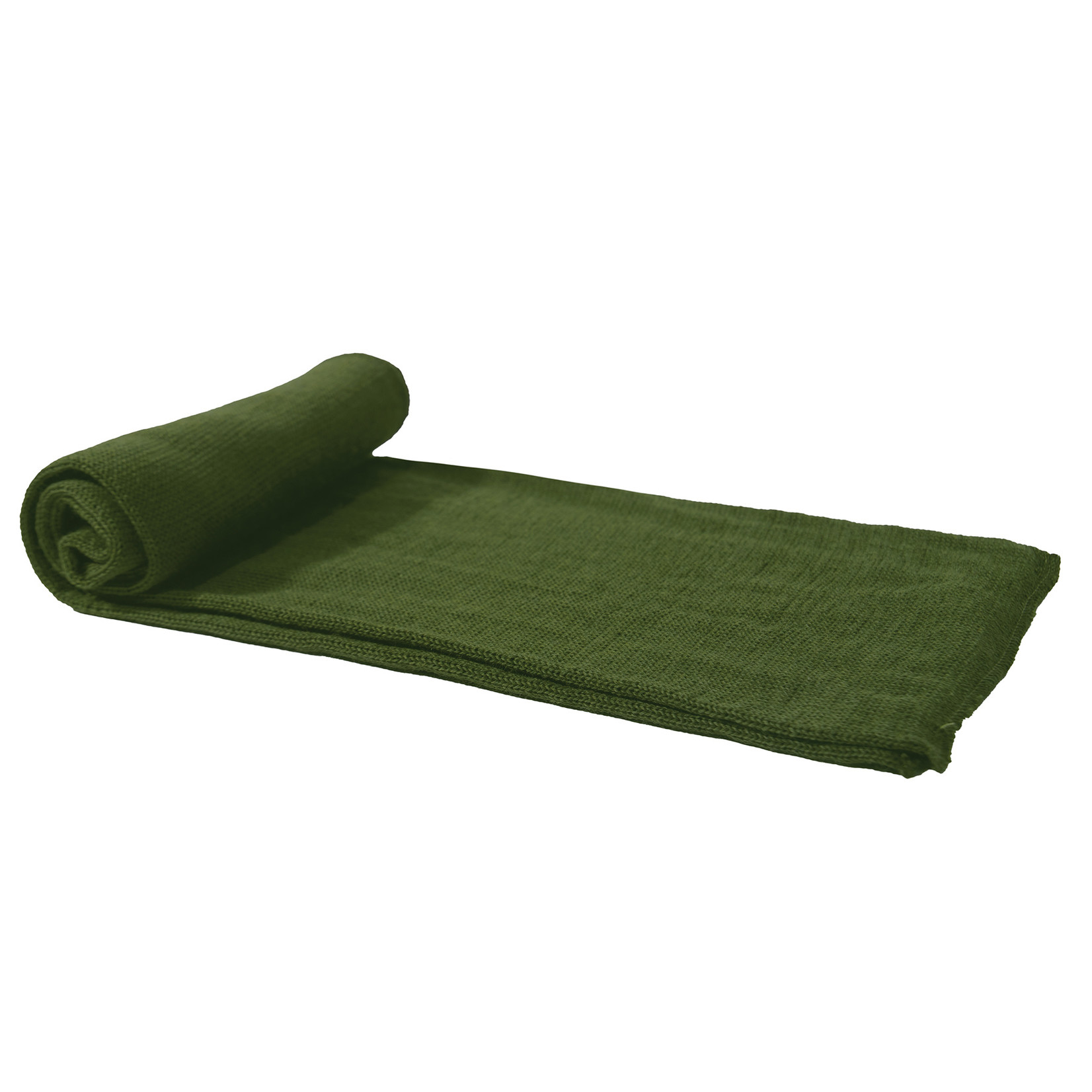 ROTHCO FOULARD EN LAINE VERT OLIVE