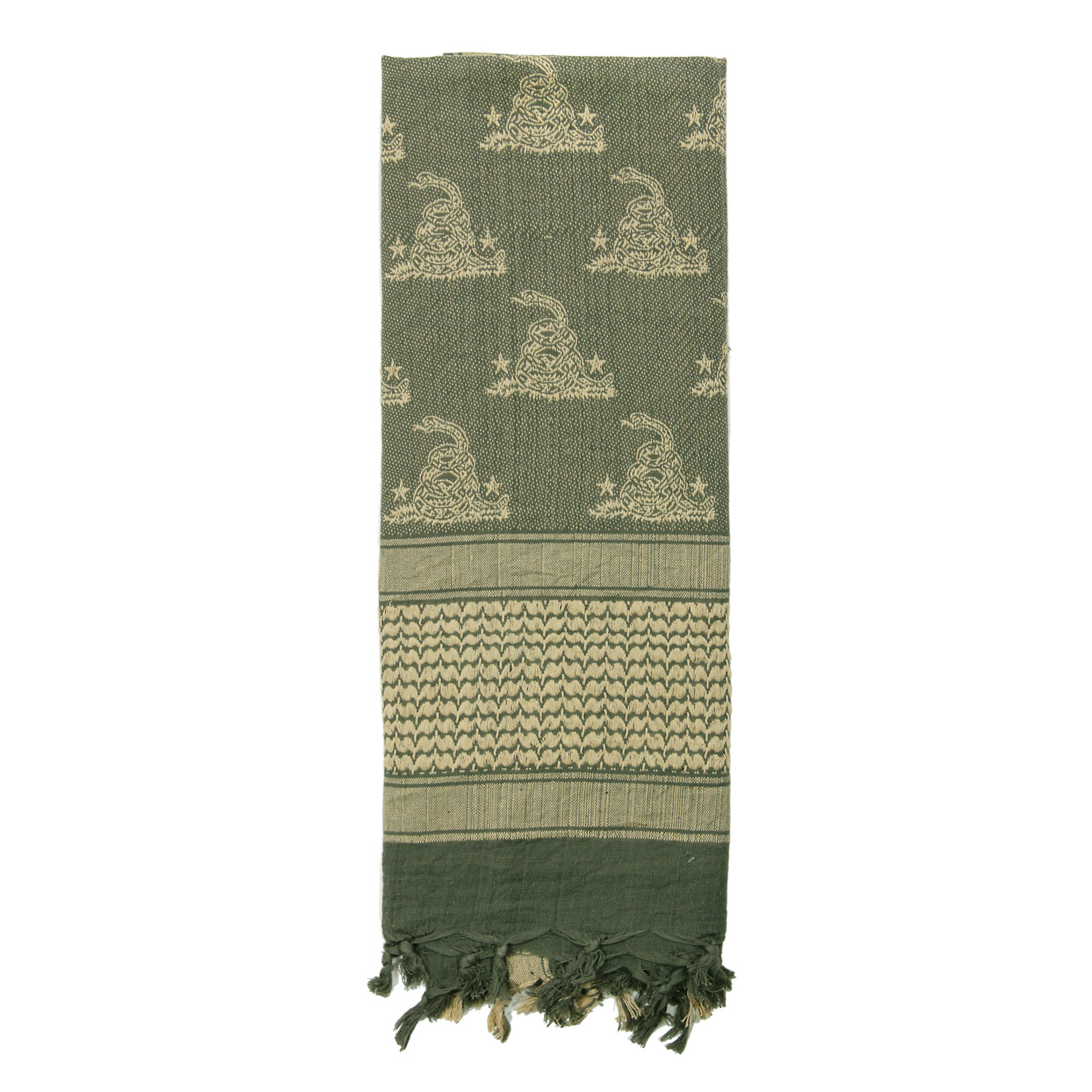ROTHCO FOULARD SHEMAG TACTIQUE DÉSERT SERPENT DE GADSDEN