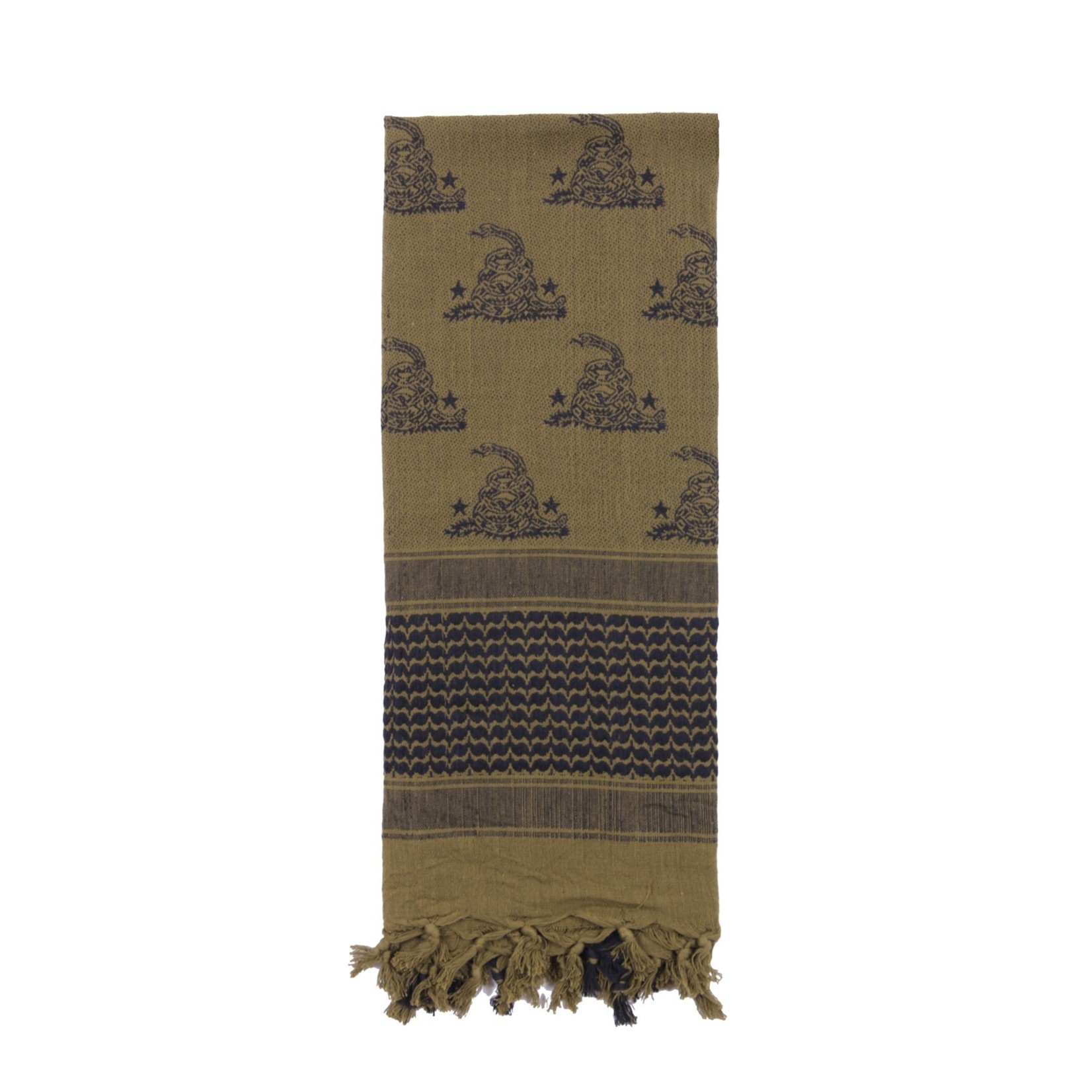 ROTHCO FOULARD SHEMAG TACTIQUE DÉSERT SERPENT DE GADSDEN