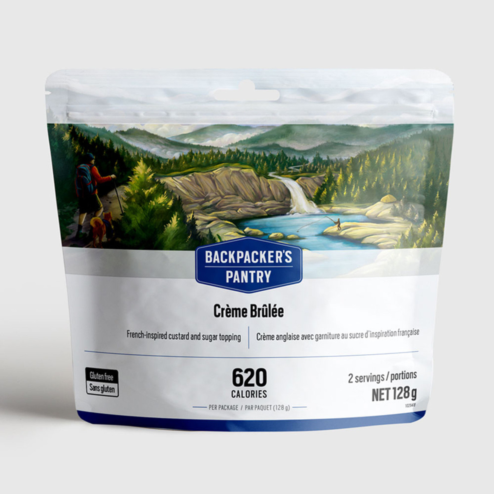 BACKPACKERS PANTRY CRÈME BRÛLÉE - 2 PORTIONS - BACKPACKERS PANTRY