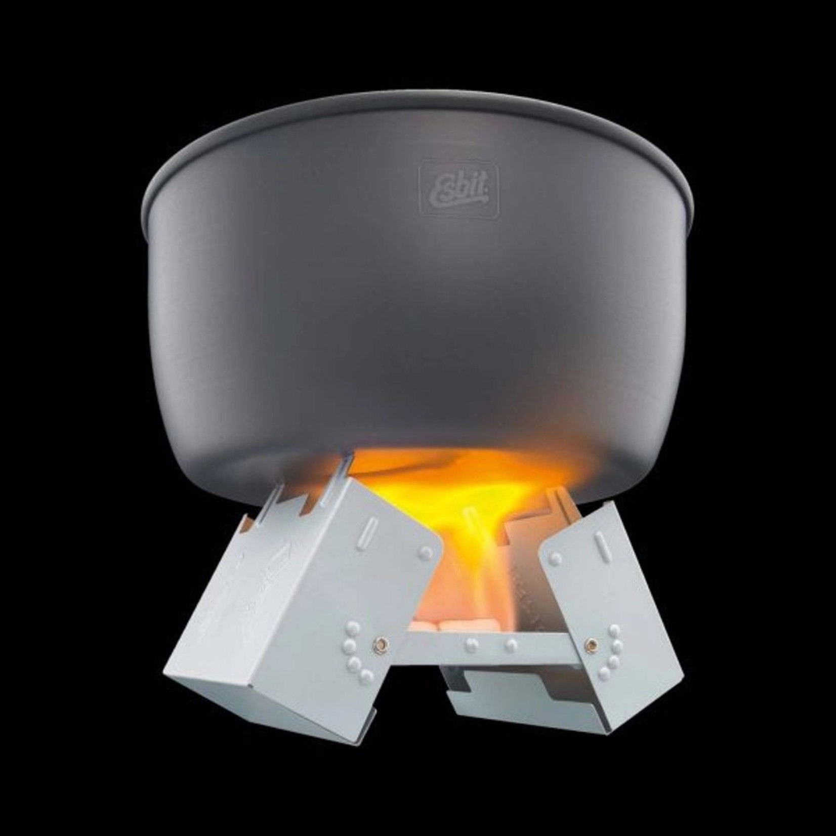 ESBIT GRAND RÉCHAUD PORTATIF ET PLIABLE INCLUANT CARBURANT 12X14G ESBIT