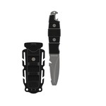 GEAR AID COUTEAU NOIR AKUA À POINTE PLATE