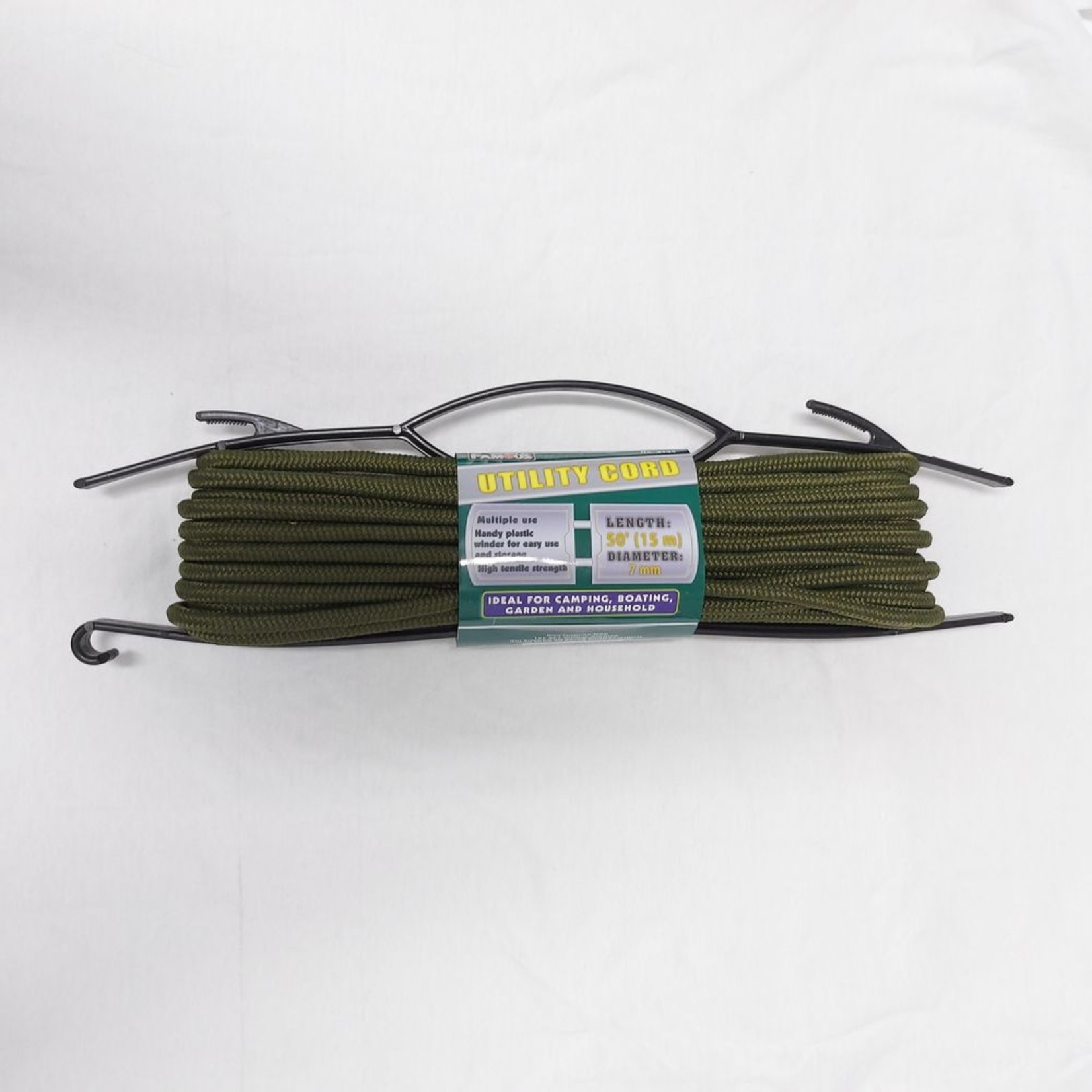 CORDE UTILITAIRE 7MM KAKI 50 PIEDS