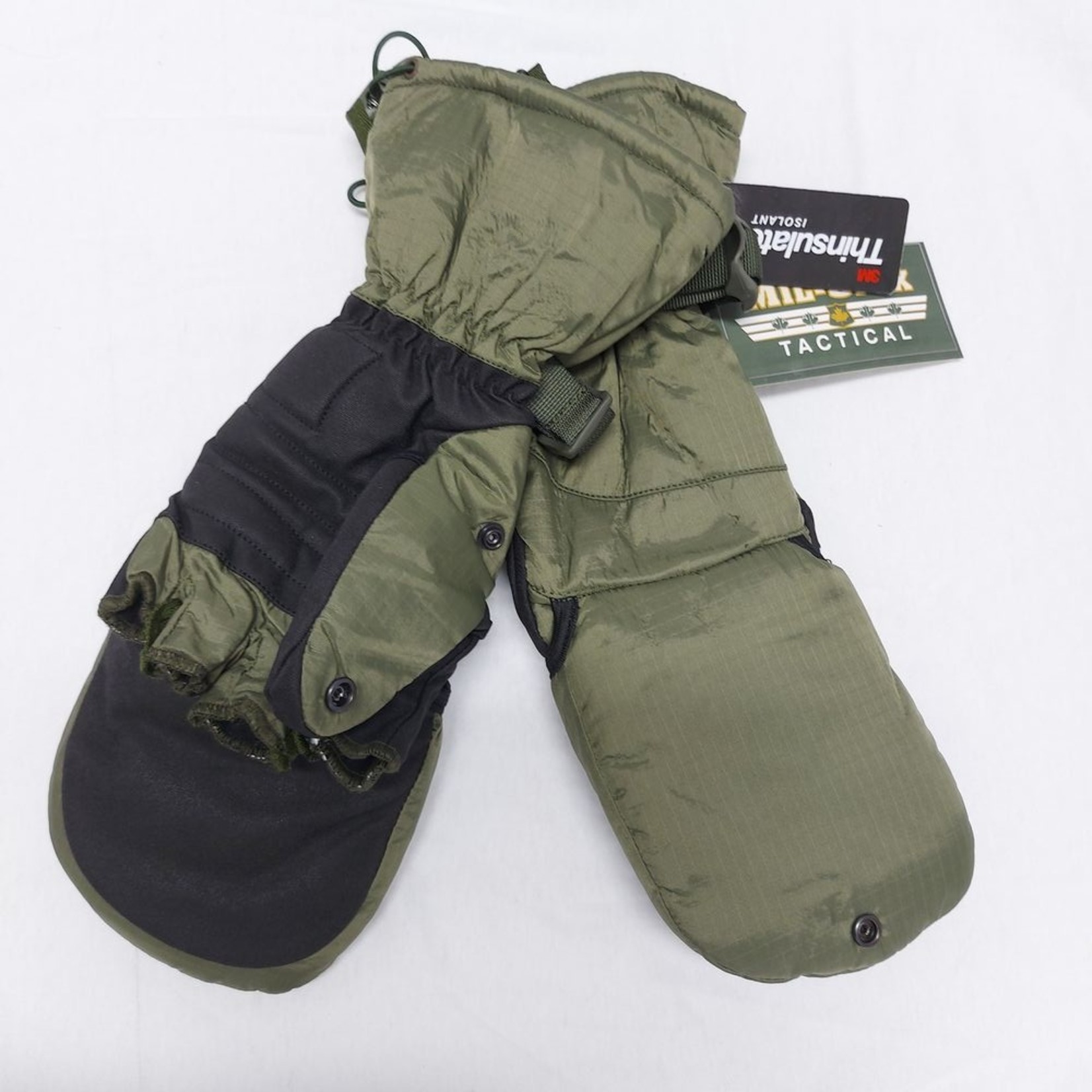 MIL-SPEX MITAINES TACTIQUE IMPERMÉABLE ET RESPIRANTE VERT OLIVE