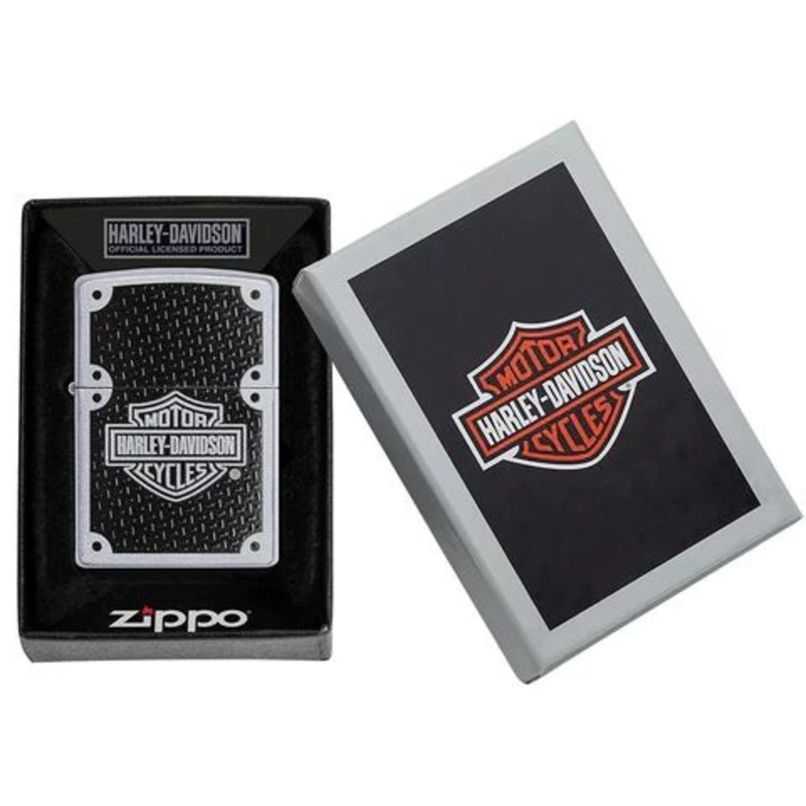 ZIPPO ZIPPO HARLEY-DAVIDSON FIBRE DE CARBON