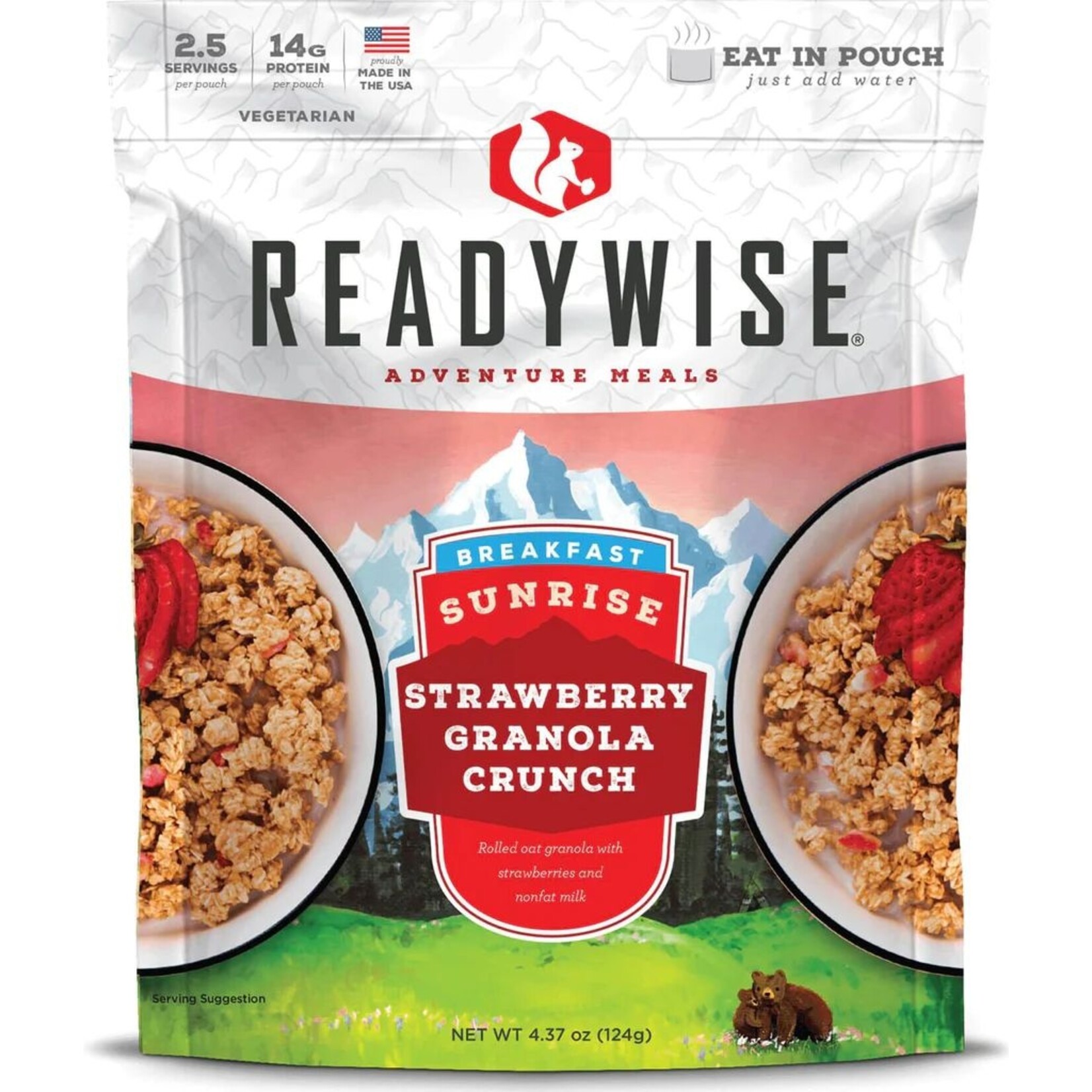 READYWISE GRANOLA CROQUANT AUX FRAISES READYWISE