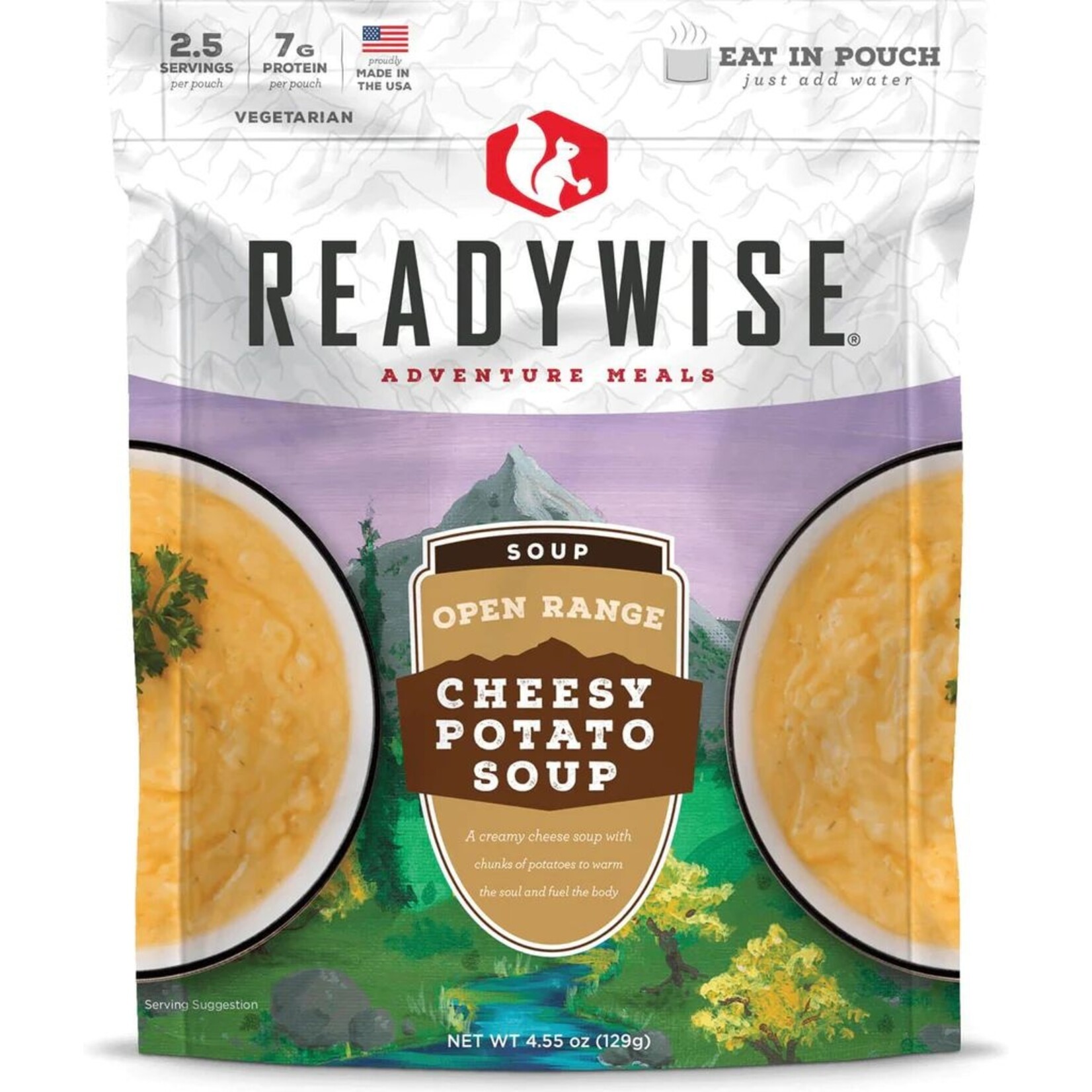 READYWISE SOUPE AUX POMMES DE TERRE ET FROMAGE READYWISE