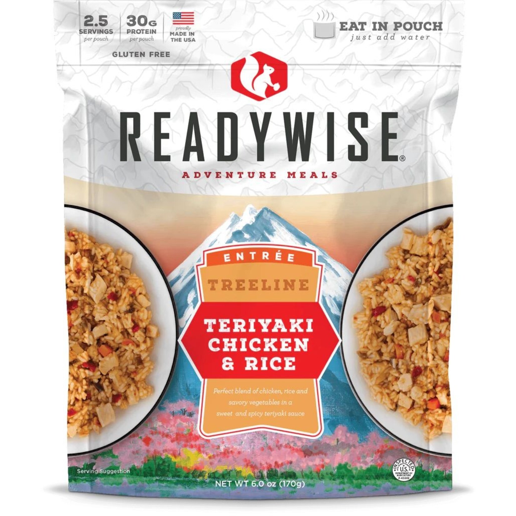 READYWISE POULET TERIYAKI AVEC RIZ READYWISE