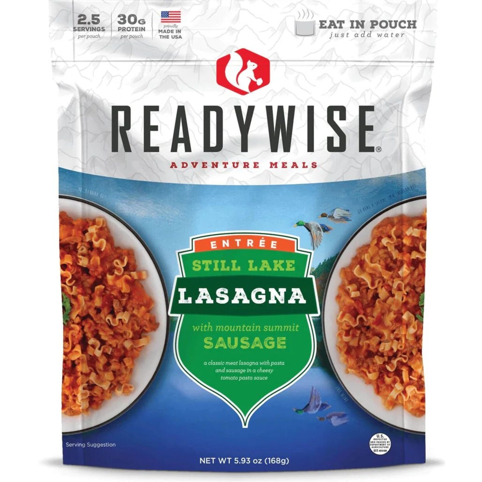 READYWISE LASAGNE AVEC SAUCISSES READYWISE