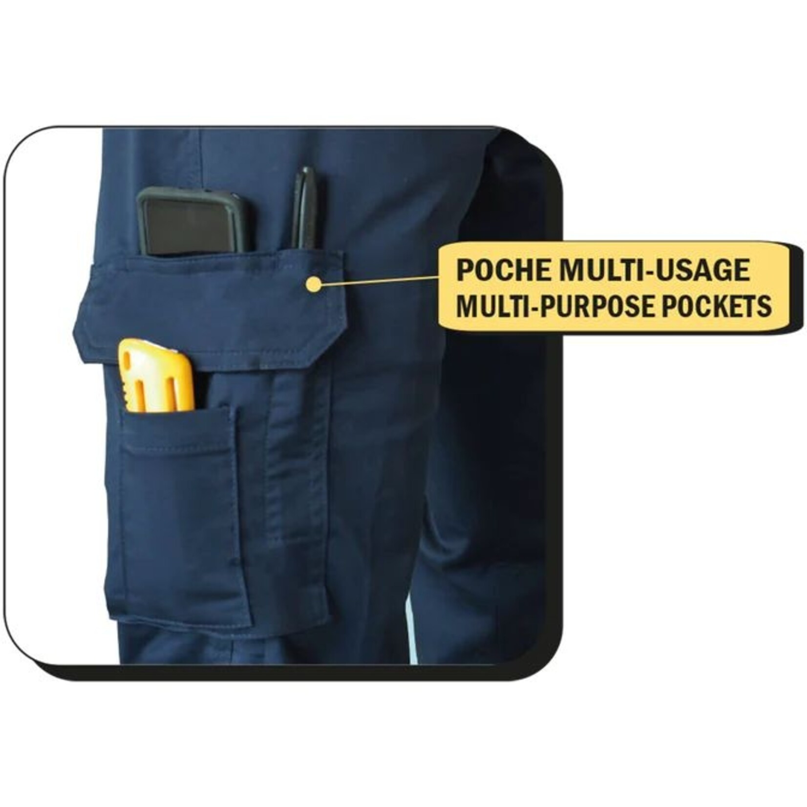 GATT'S PANTALONS DE TRAVAIL EXTENSIBLES POUR FEMMES MODÈLE 013EX