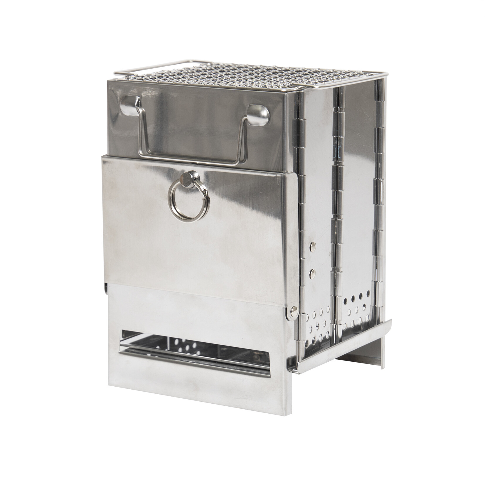 ROTHCO PETIT POÊLE PLIANT EN ACIER INOXYDABLE ROTHCO