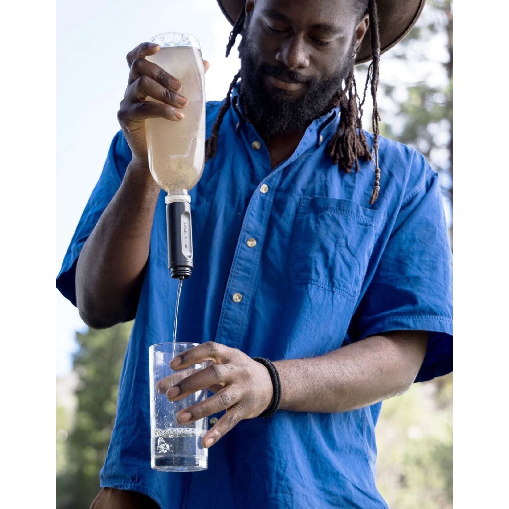 LIFESTRAW BOUTEILLE FLEXIBLE AVEC FILTRE INTÉGRÉ LIFESTRAW