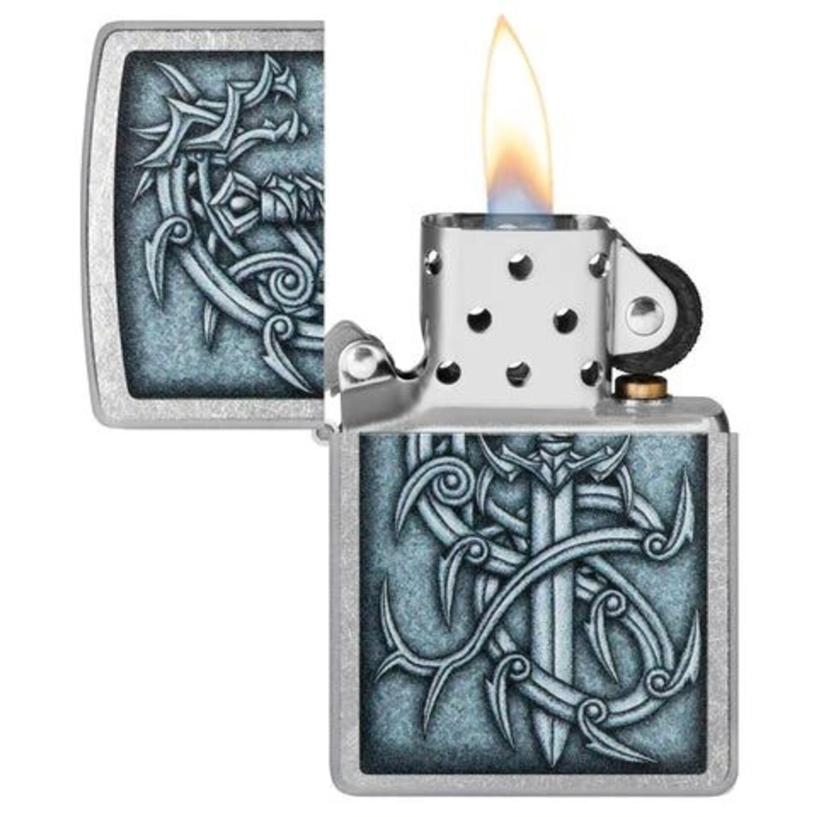 ZIPPO ZIPPO 207 DESIGN MÉDIÉVAL ET MYTHOLOGIQUE