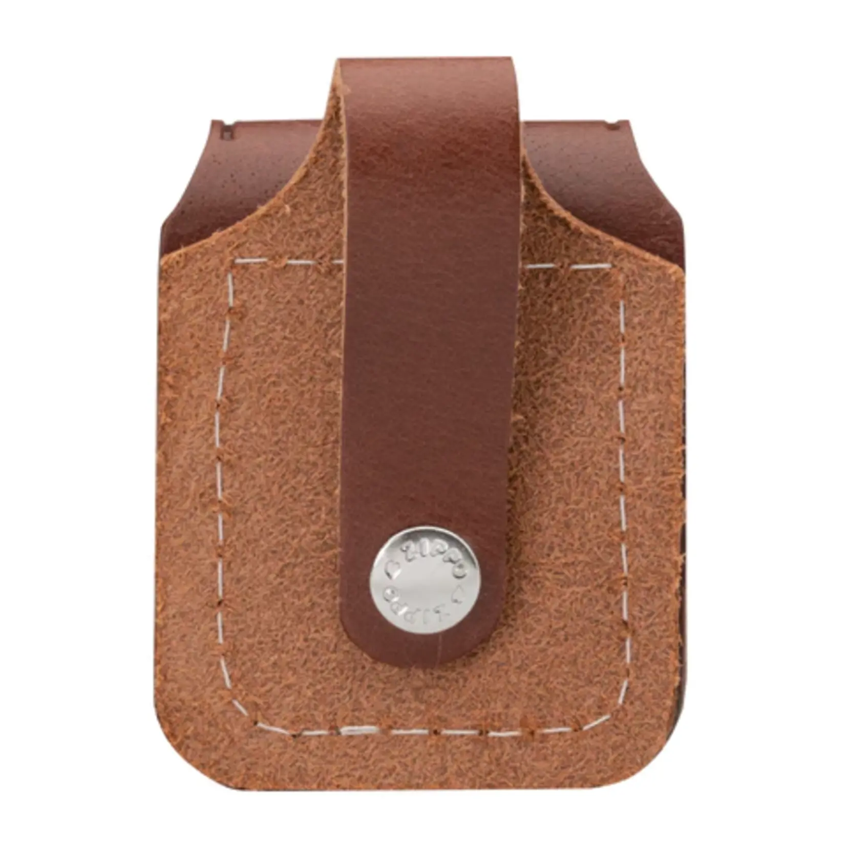 ZIPPO POCHETTE POUR ZIPPO EN CUIR AVEC BOUCLE DE CEINTURE