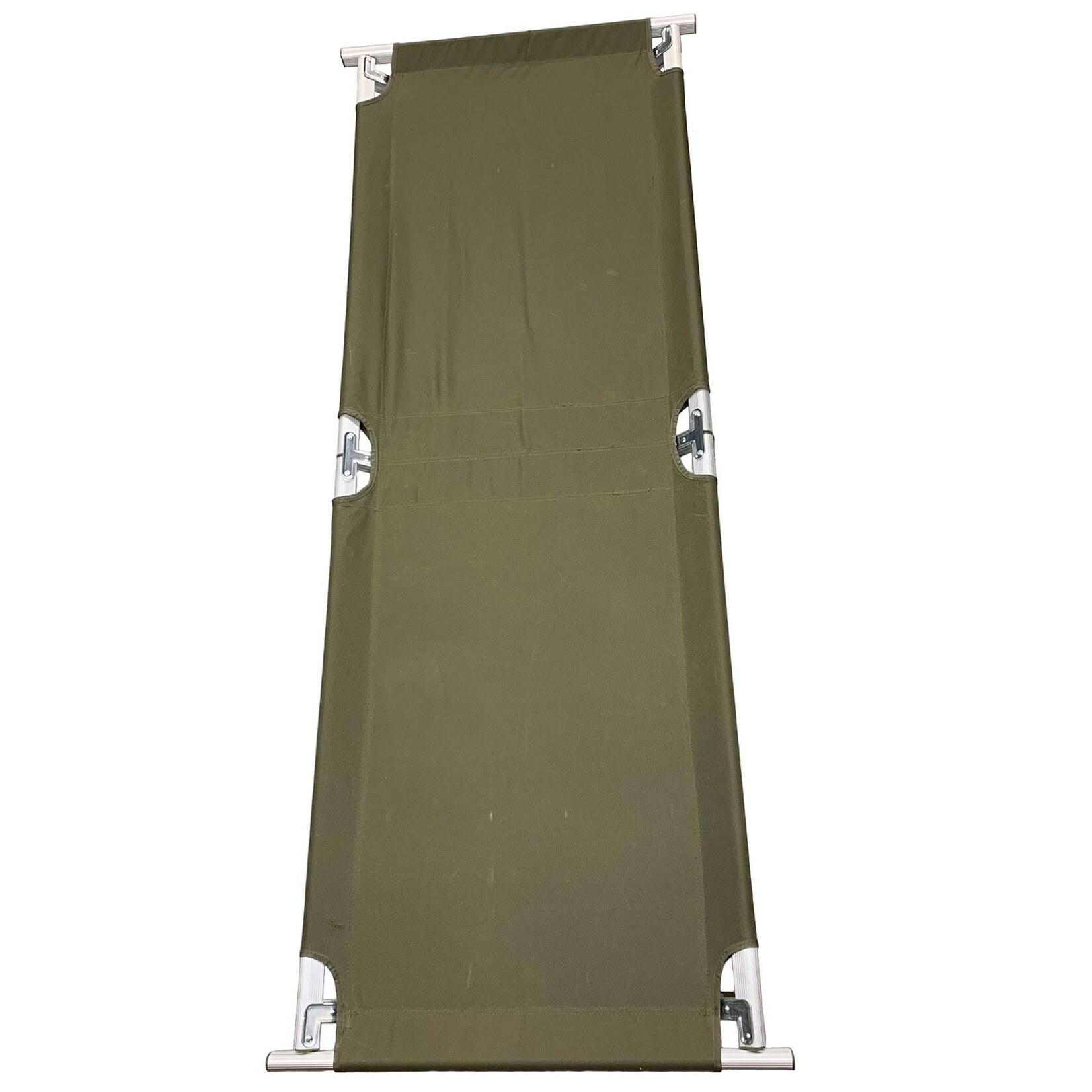 SGS LIT DE CAMP KAKI EN ALUMINIUM