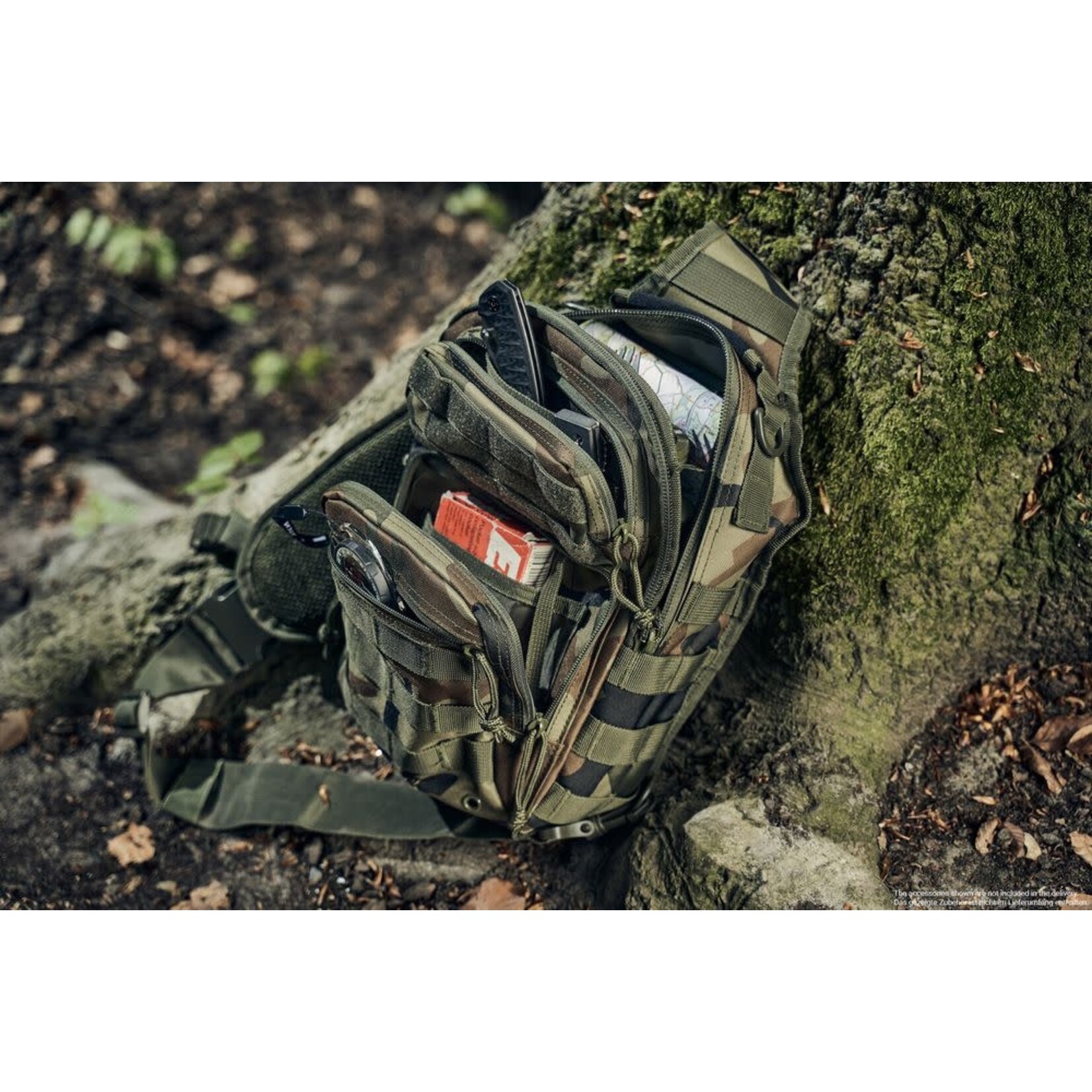 BRANDIT INDIVIDUAL WEAR SAC D'ASSAUT MOYEN US COOPER 8L À BANDOUILIÈRE BRANDIT