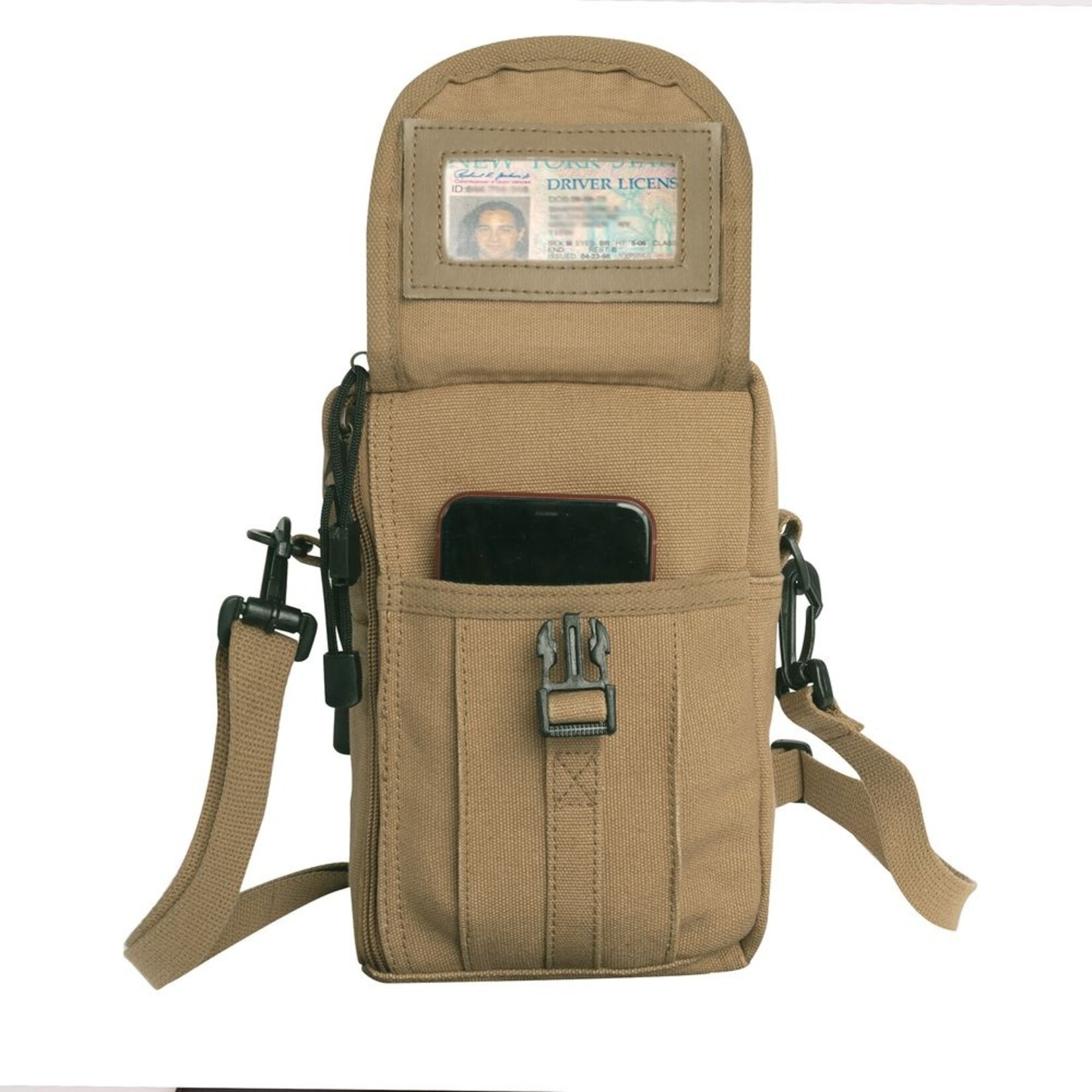 ROTHCO POCHETTE EN CANVAS ÉPAIS POUR PASSEPORT