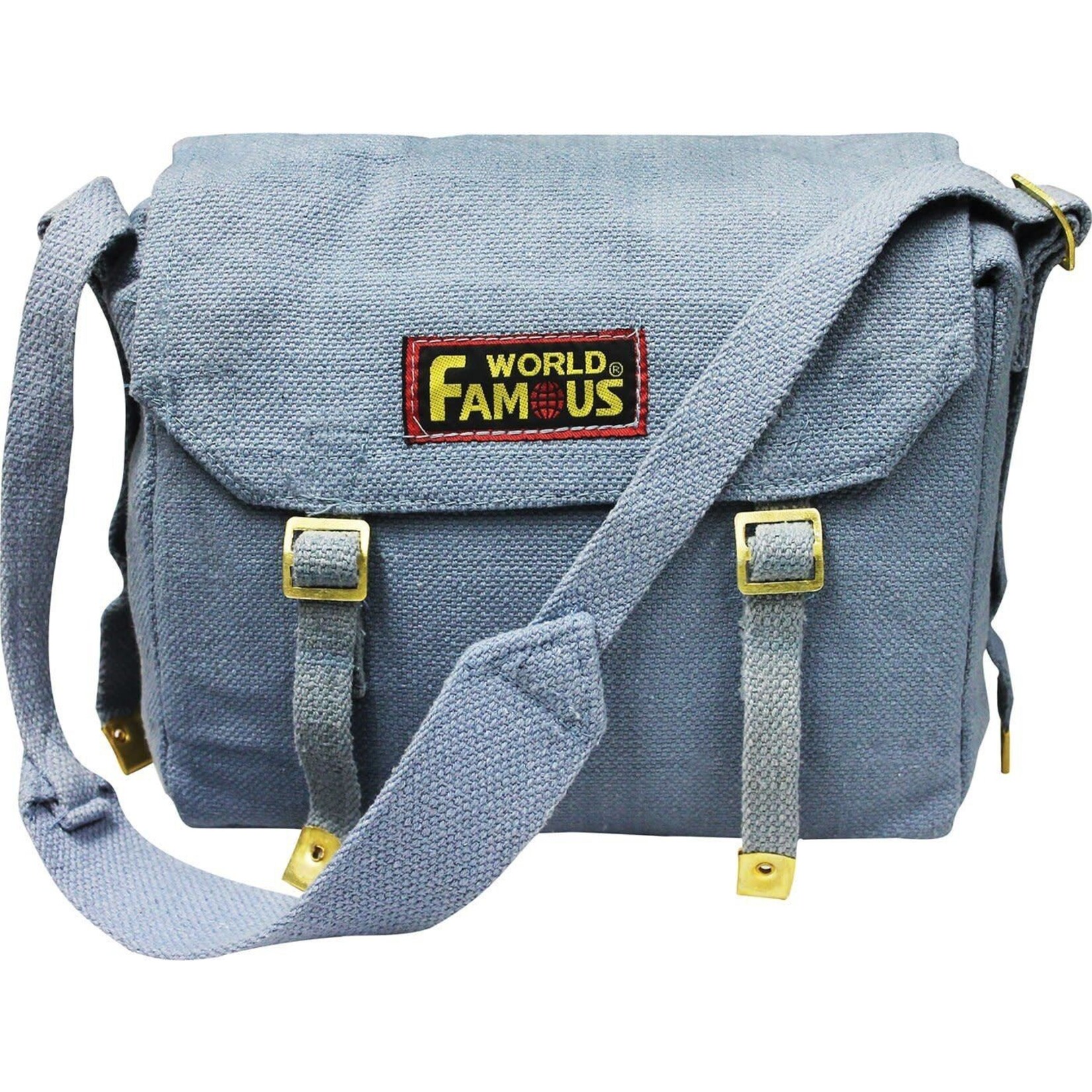 WORLD FAMOUS SAC DE CUEILLETTE À BANDOULIÈRE EN TOILE