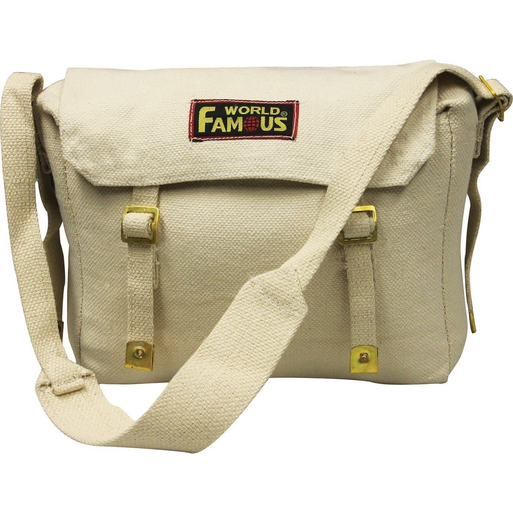 WORLD FAMOUS SAC DE CUEILLETTE À BANDOULIÈRE EN TOILE