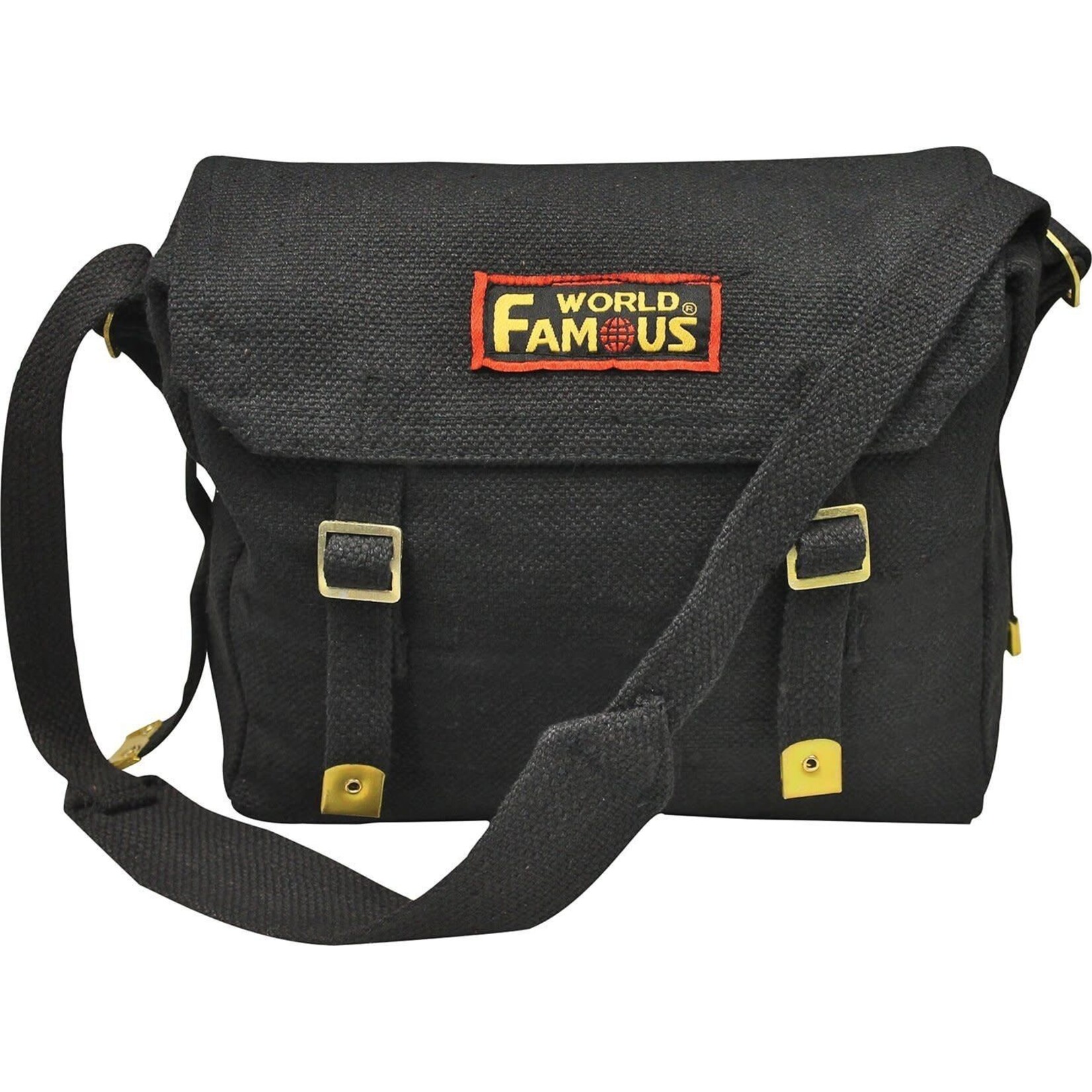 WORLD FAMOUS SAC DE CUEILLETTE À BANDOULIÈRE EN TOILE