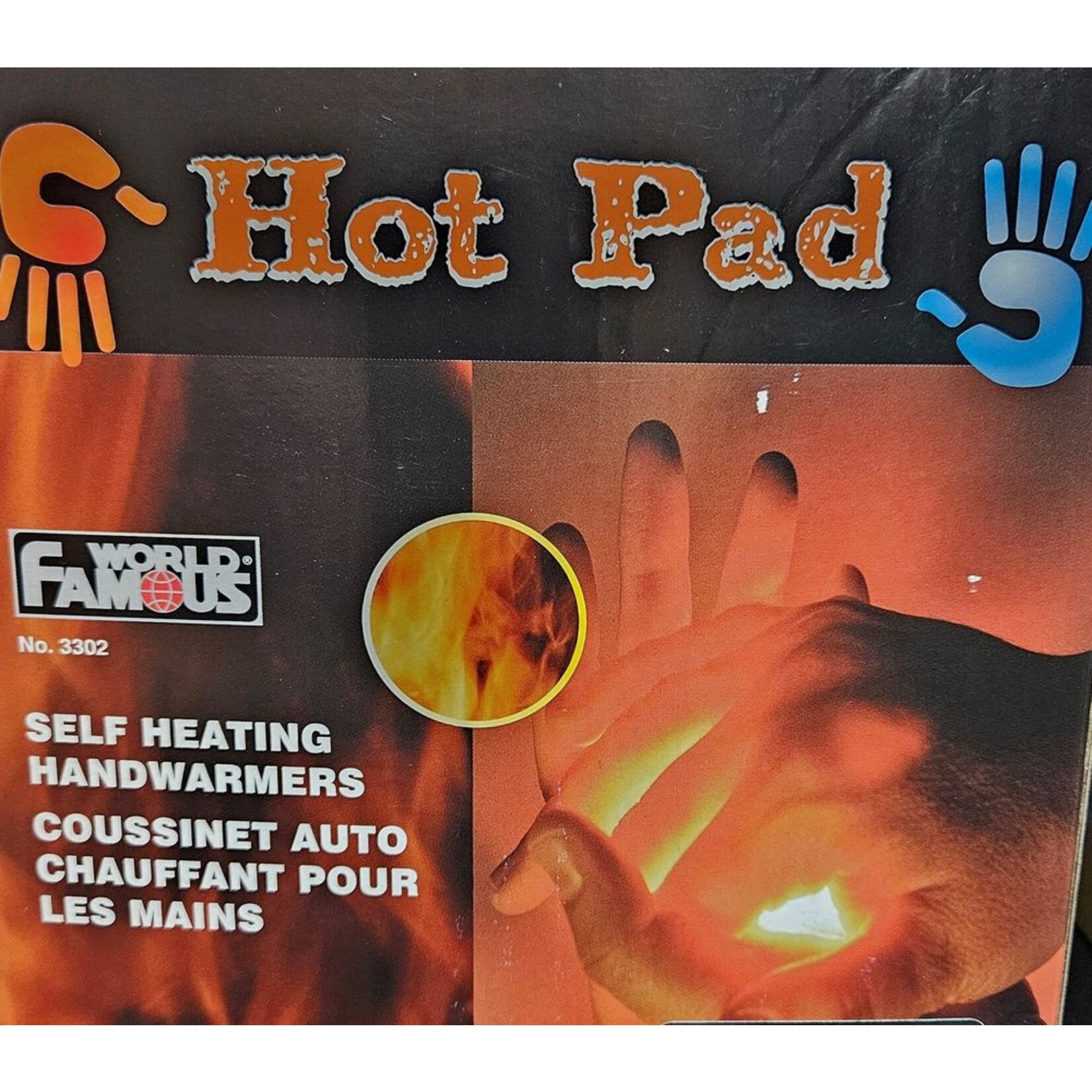 WORLD FAMOUS CHAUFFE-MAINS JETABLES HOT PADS