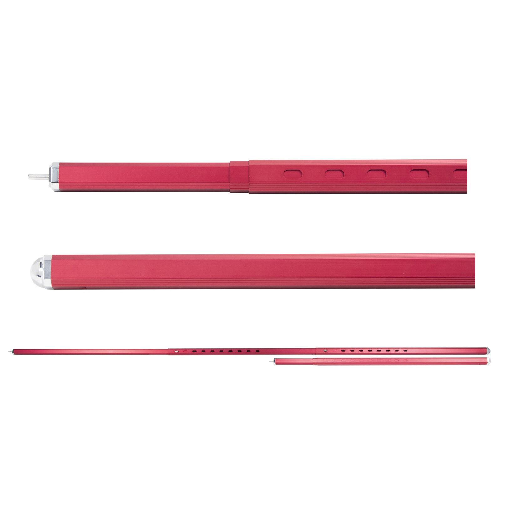 ESKER POTEAU CENTRAL EXTENSIBLE  ROUGE POUR TENTES ESKER