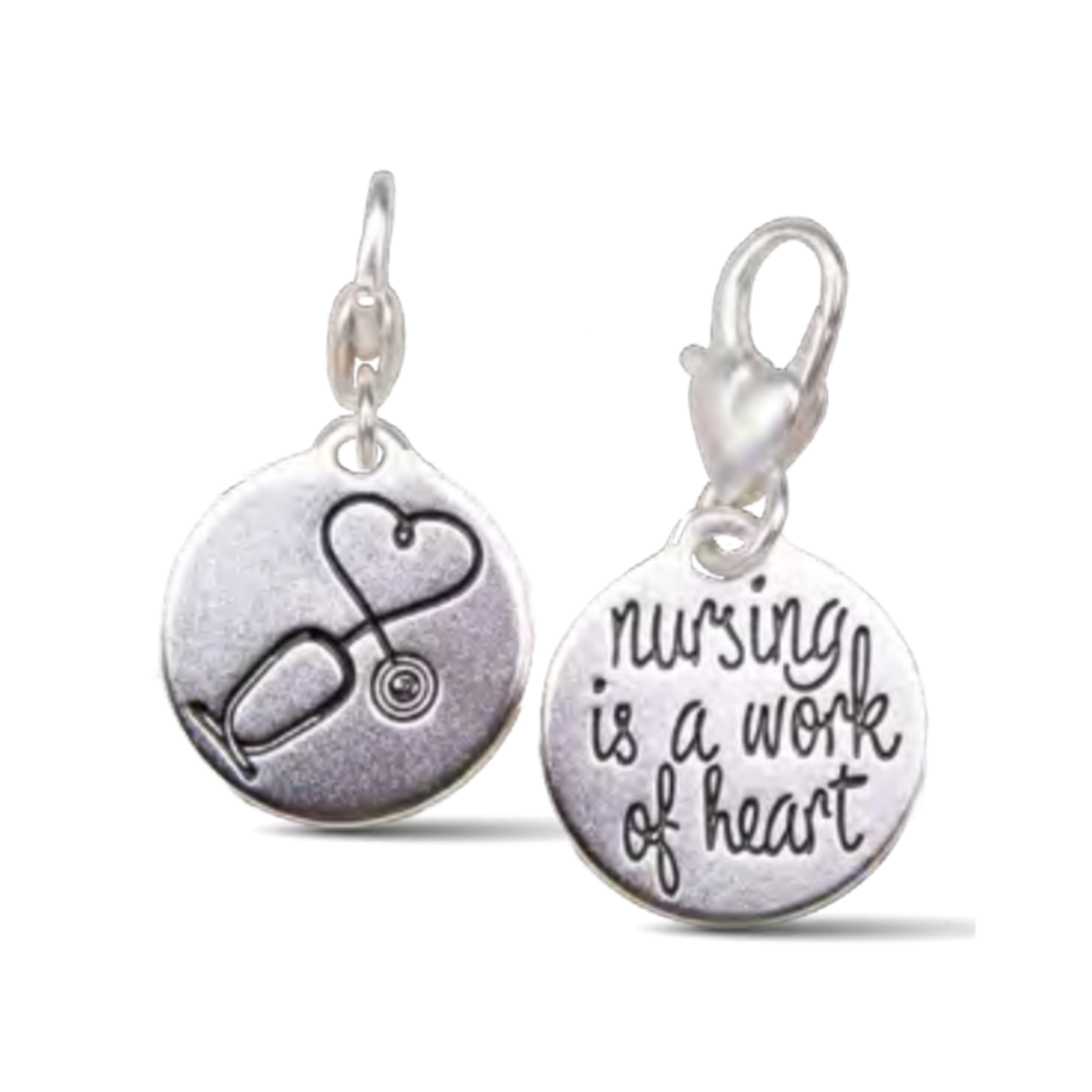 Amanda Blu Heartfelt Emotions CHARM - Stethoscope “Nurses Love”