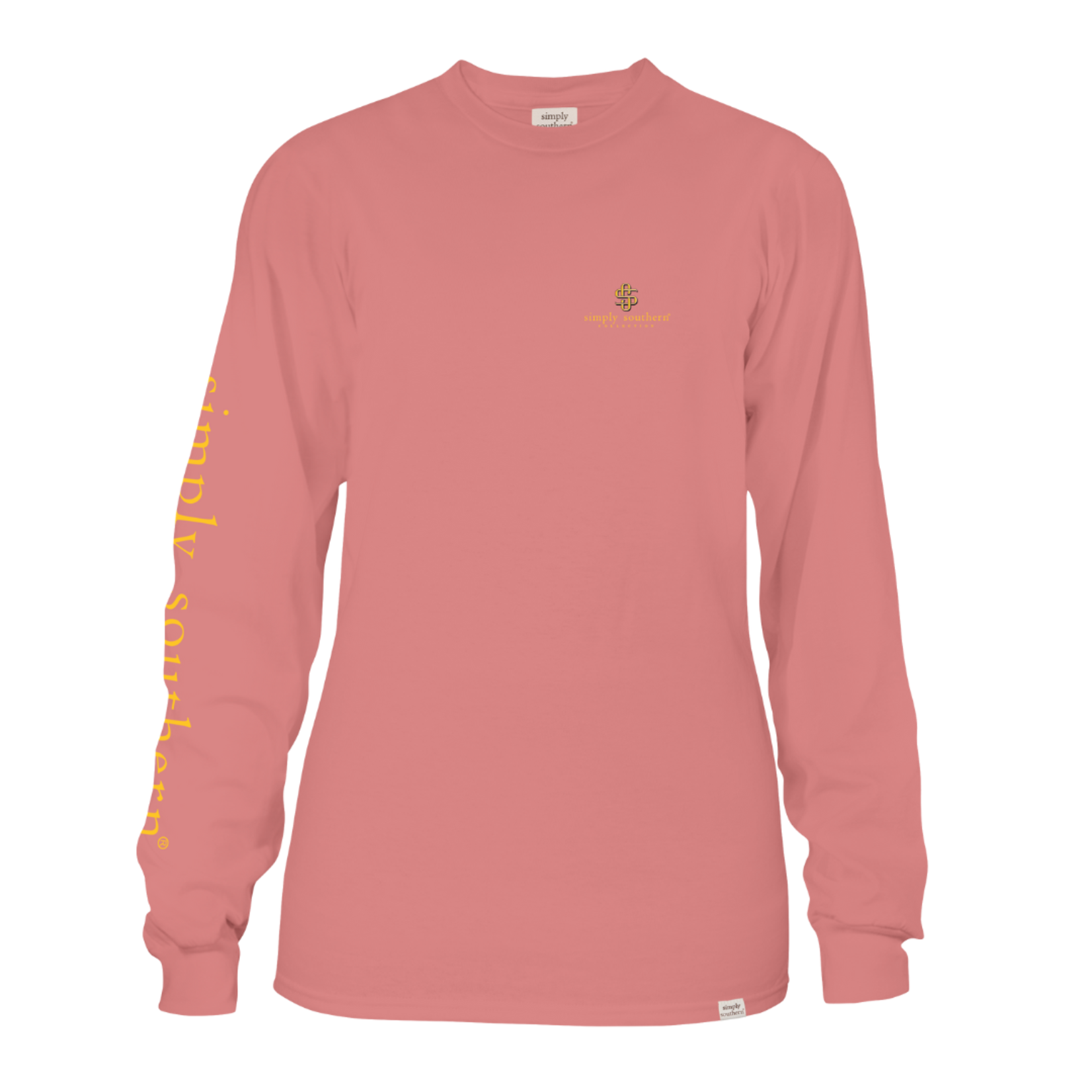 Simply Southern YOUTH LS CAT Rouge