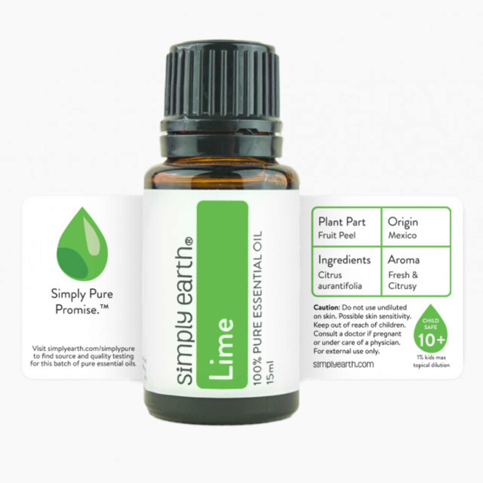 Simply Earth© Essential Oil - Lime