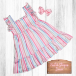 Pastel Stripes Dress