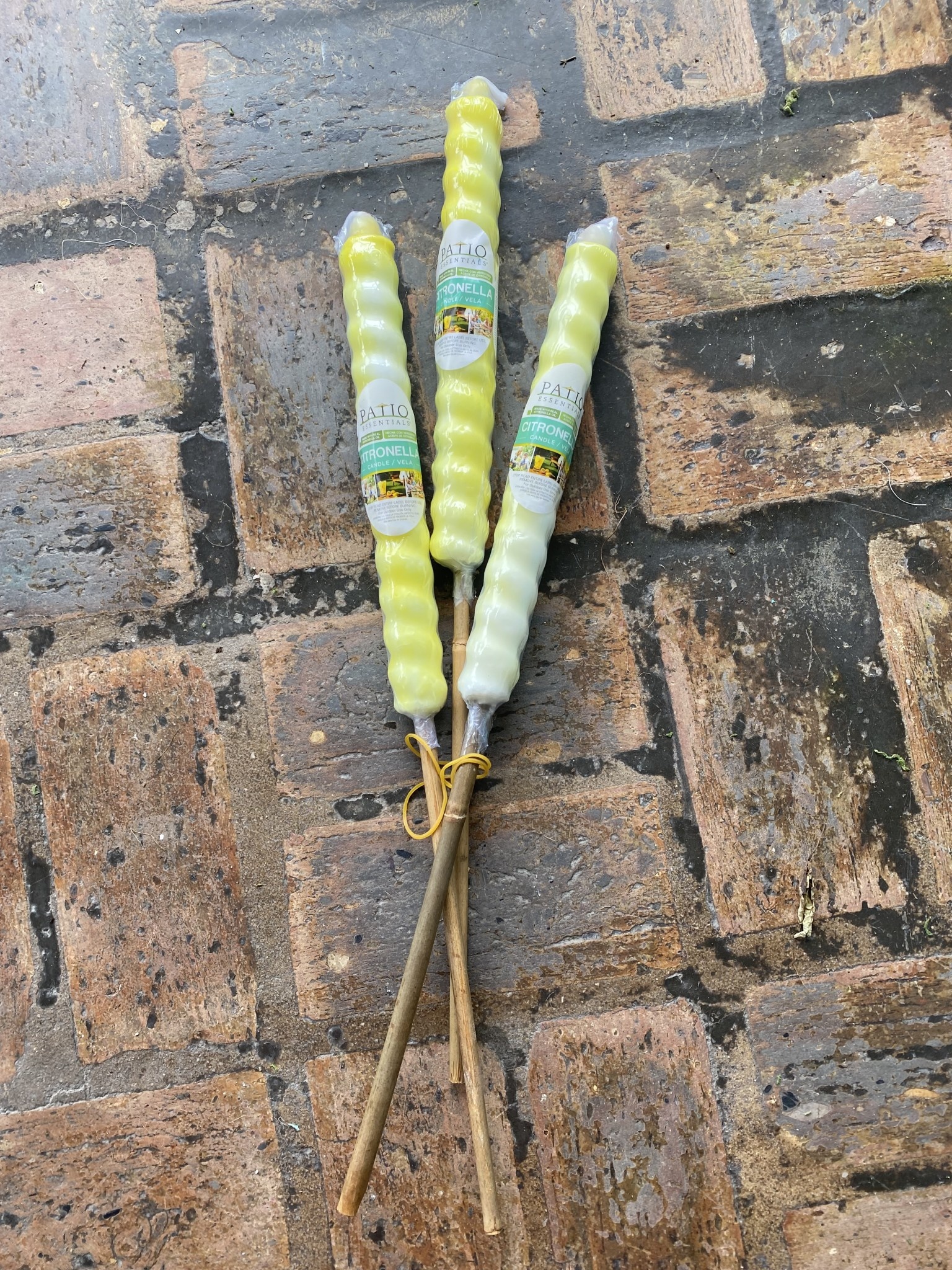 Patio Essentials Citronella Candle Torches 3 pack The Plant Shoppe