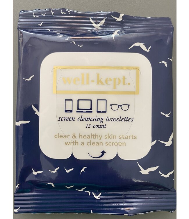 Well-Kept Screen Cleaning Towelettes - Formation
