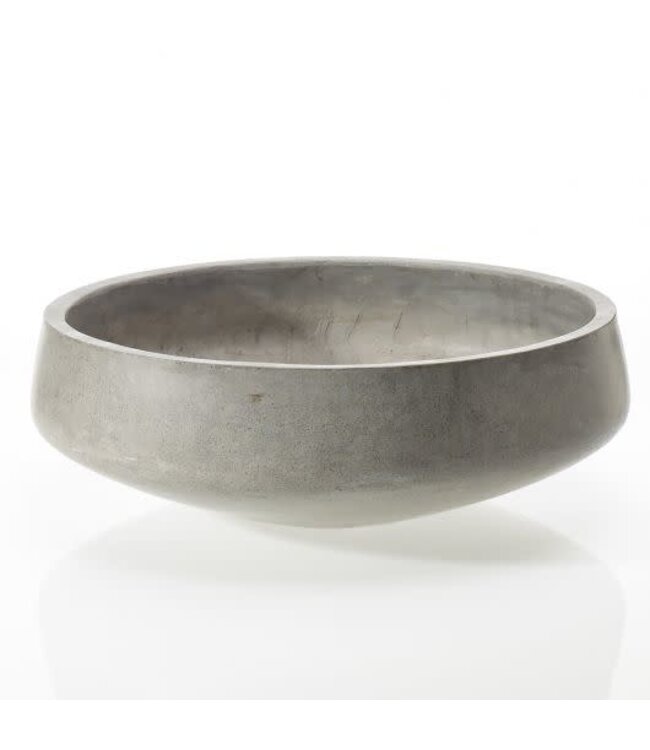 Newport Bowl 22"x 8" Grey
