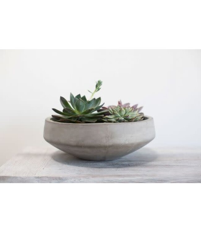 Newport Bowl 22"x 8" Grey