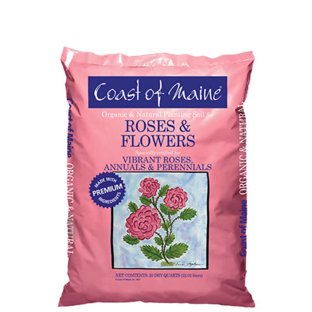 Coast of Maine Planting Soil for Roses and Flowers (20 qt)
